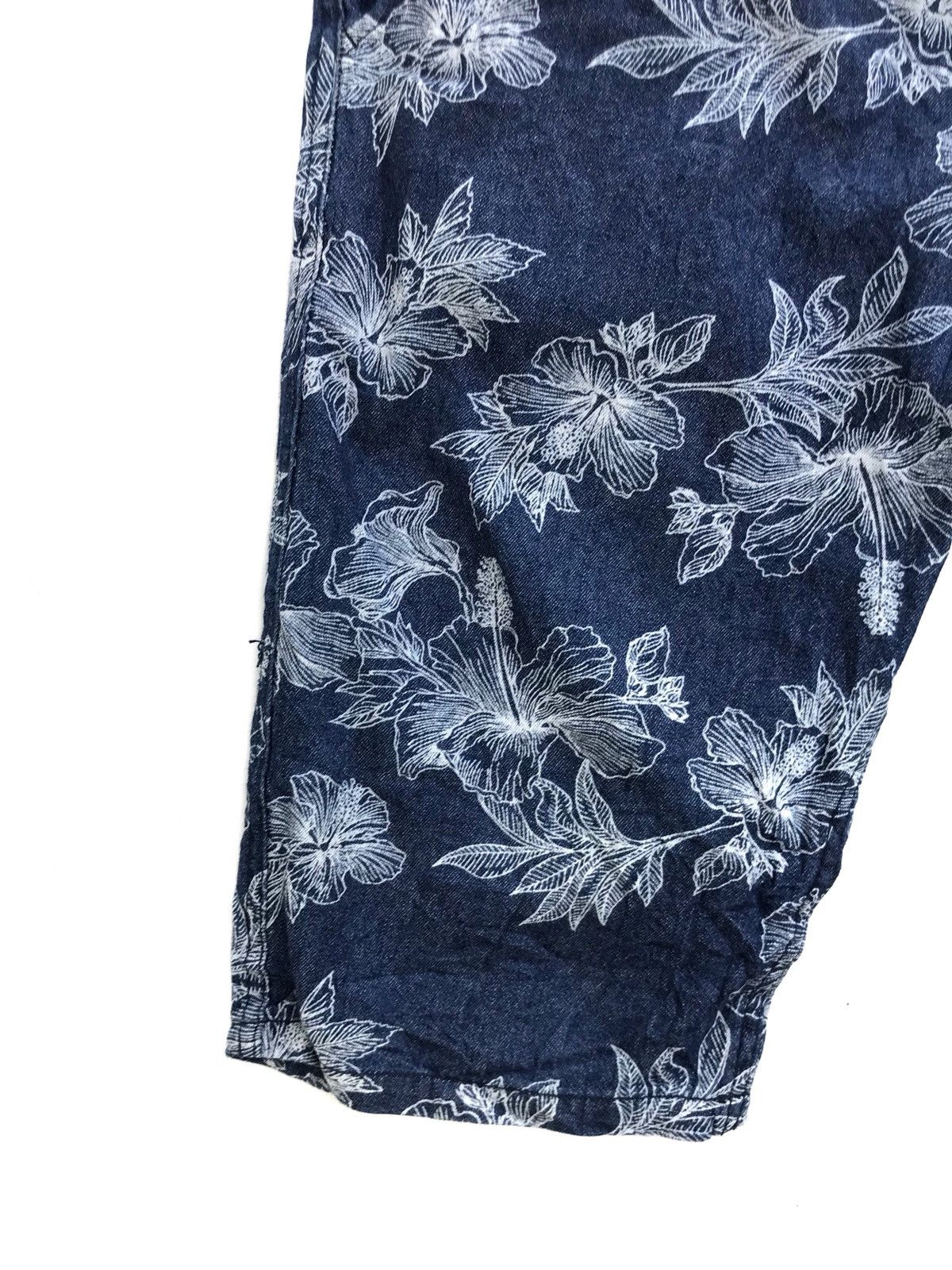 Indigo × Japanese Brand Japanese Brand Free Gate Cotton Denim Short Pants Size US 32 / EU 48 - 9 Thumbnail