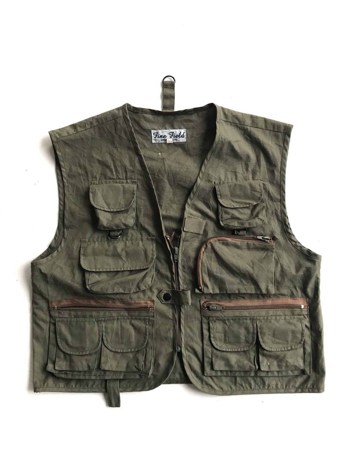Japanese Brand Japanese Outdoors Streetwear Brand Fine Field Tactical Vest Size US L / EU 52-54 / 3 - 1 Thumbnail