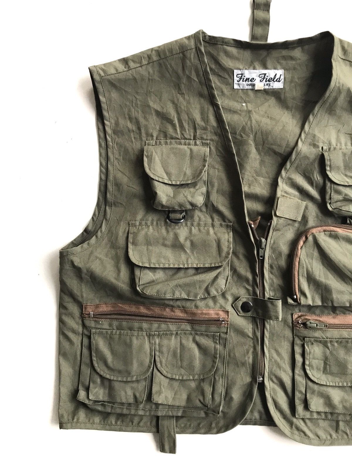 Japanese Brand Japanese Outdoors Streetwear Brand Fine Field Tactical Vest Size US L / EU 52-54 / 3 - 3 Thumbnail