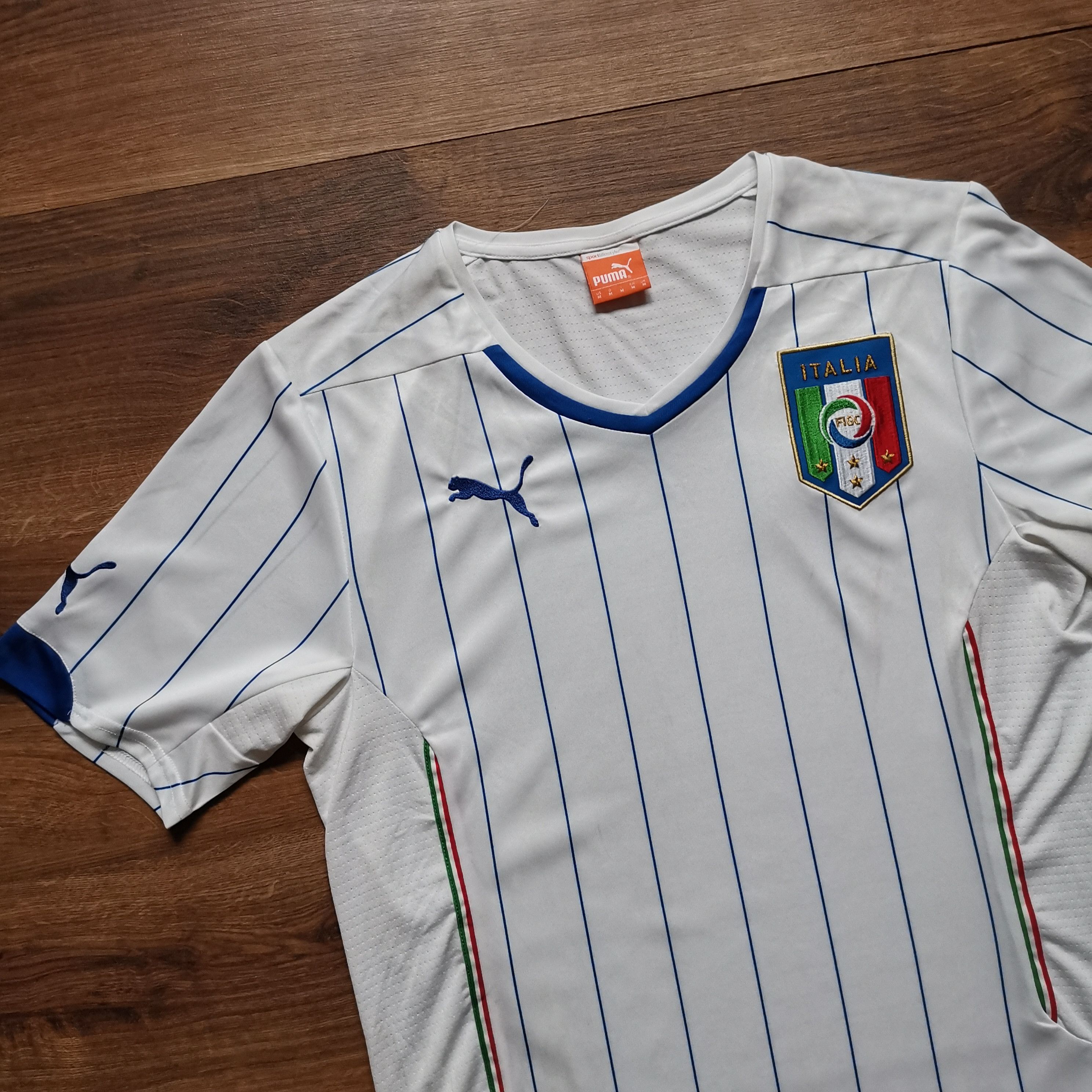 Puma Puma Italy 2014 2015 soccer jersey trikot football Size US M / EU 48-50 / 2 - 2 Thumbnail