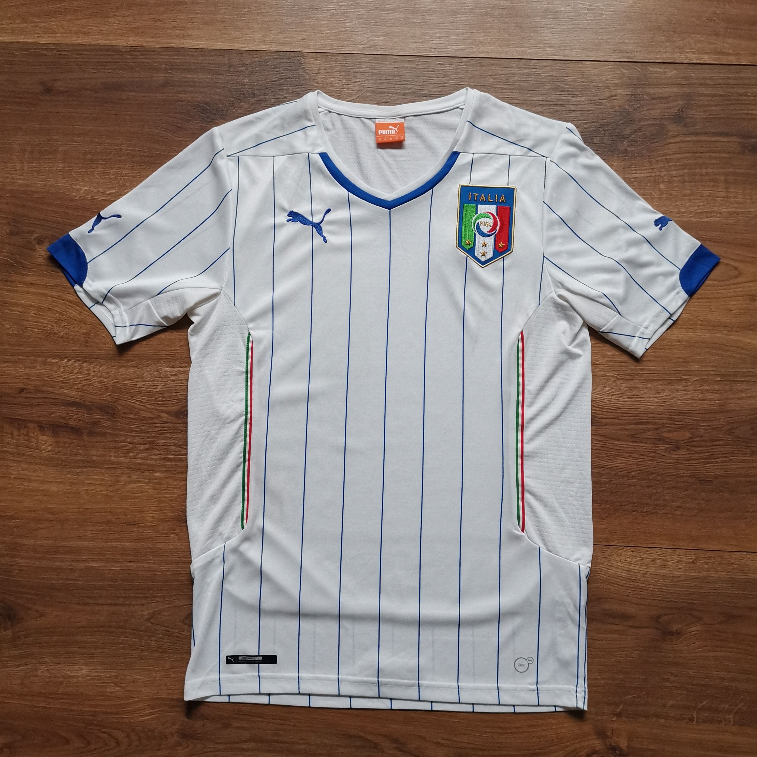 Puma Puma Italy 2014 2015 soccer jersey trikot football Size US M / EU 48-50 / 2 - 1 Thumbnail