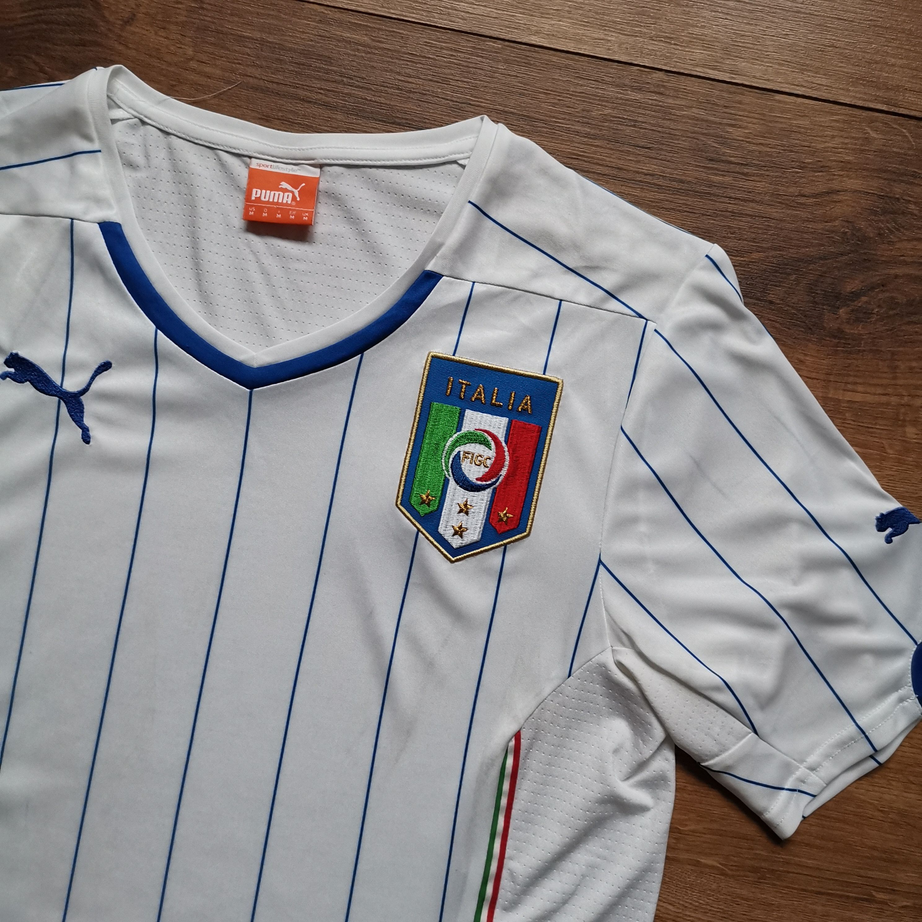 Puma Puma Italy 2014 2015 soccer jersey trikot football Size US M / EU 48-50 / 2 - 3 Thumbnail