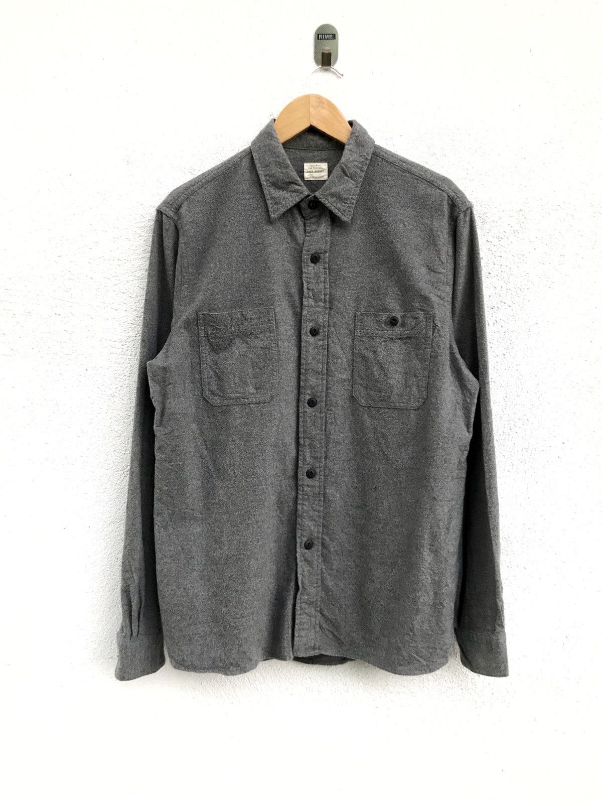 Japanese Brand Back Number Craft Work And Traditional Button Down Shirts Size US L / EU 52-54 / 3 - 3 Thumbnail