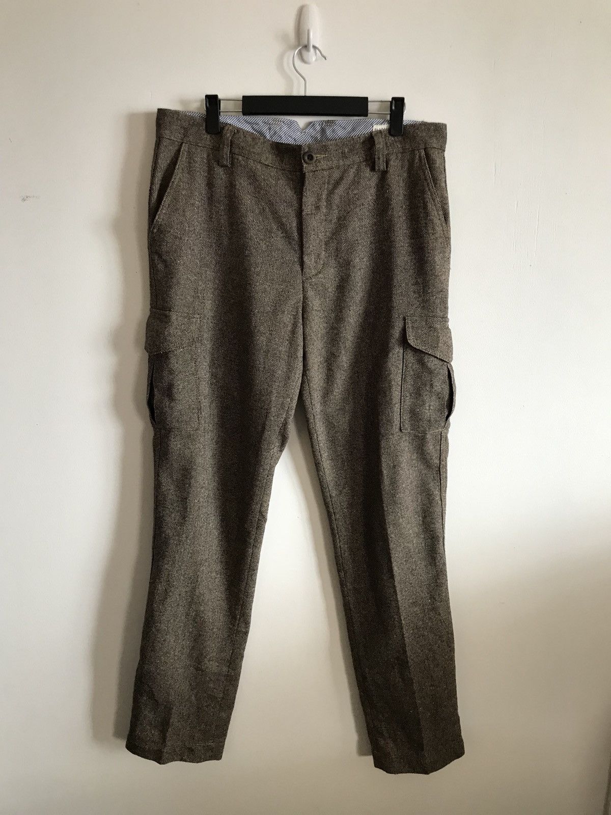 Global Work × Japanese Brand Japanese Brand Global Work Boiled Wool Cargo Size US 35 - 2 Thumbnail