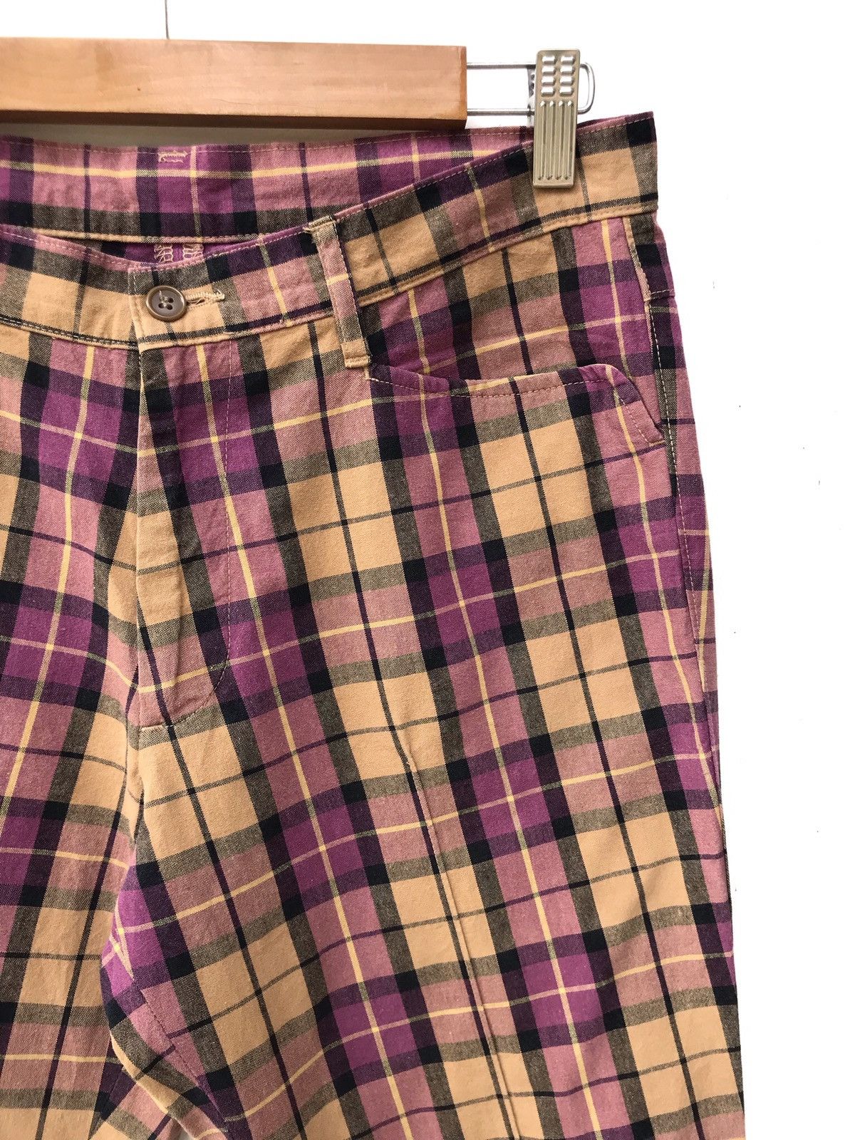 Beams Plus Made In Japan BEAMS Checked Pants Size US 30 / EU 46 - 4 Thumbnail