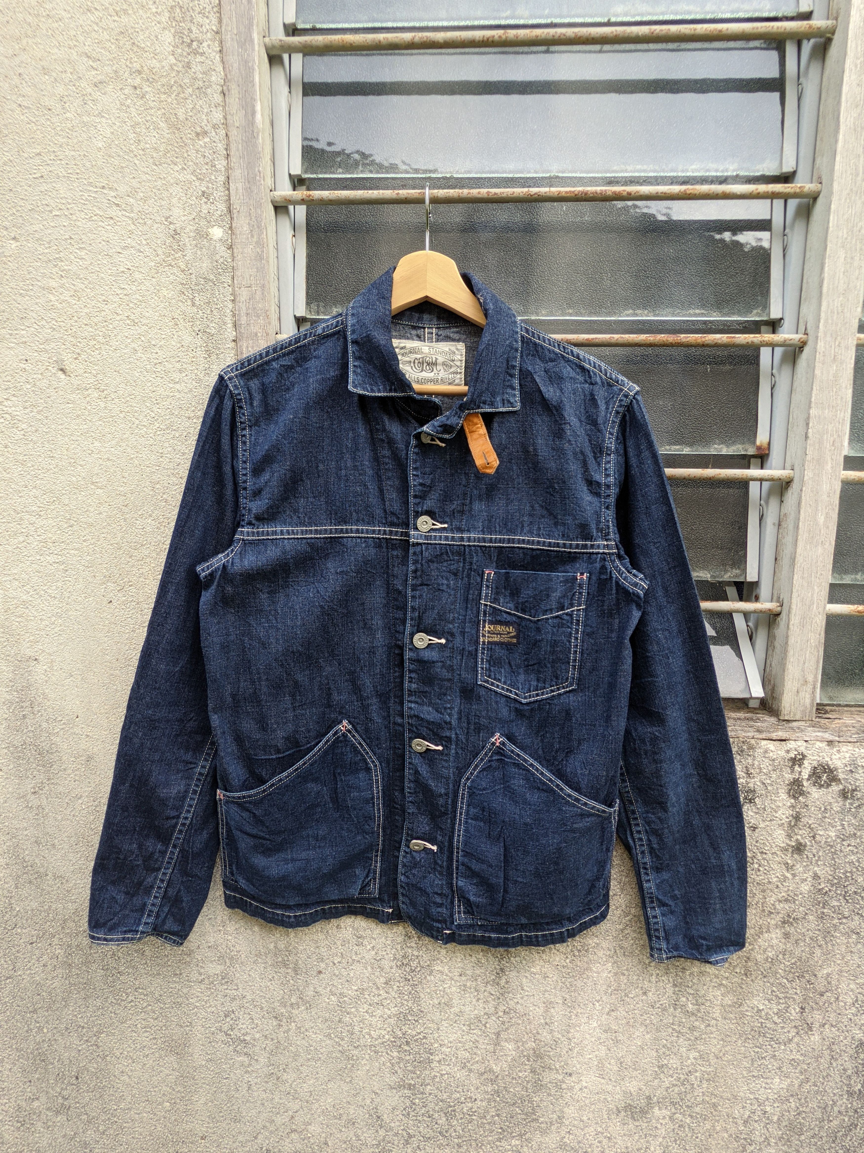 Japanese Brand × Journal Standard ⚡️Steals⚡️ Journal Standard Denim Jacket Size M / US 6-8 / IT 42-44 - 5 Thumbnail