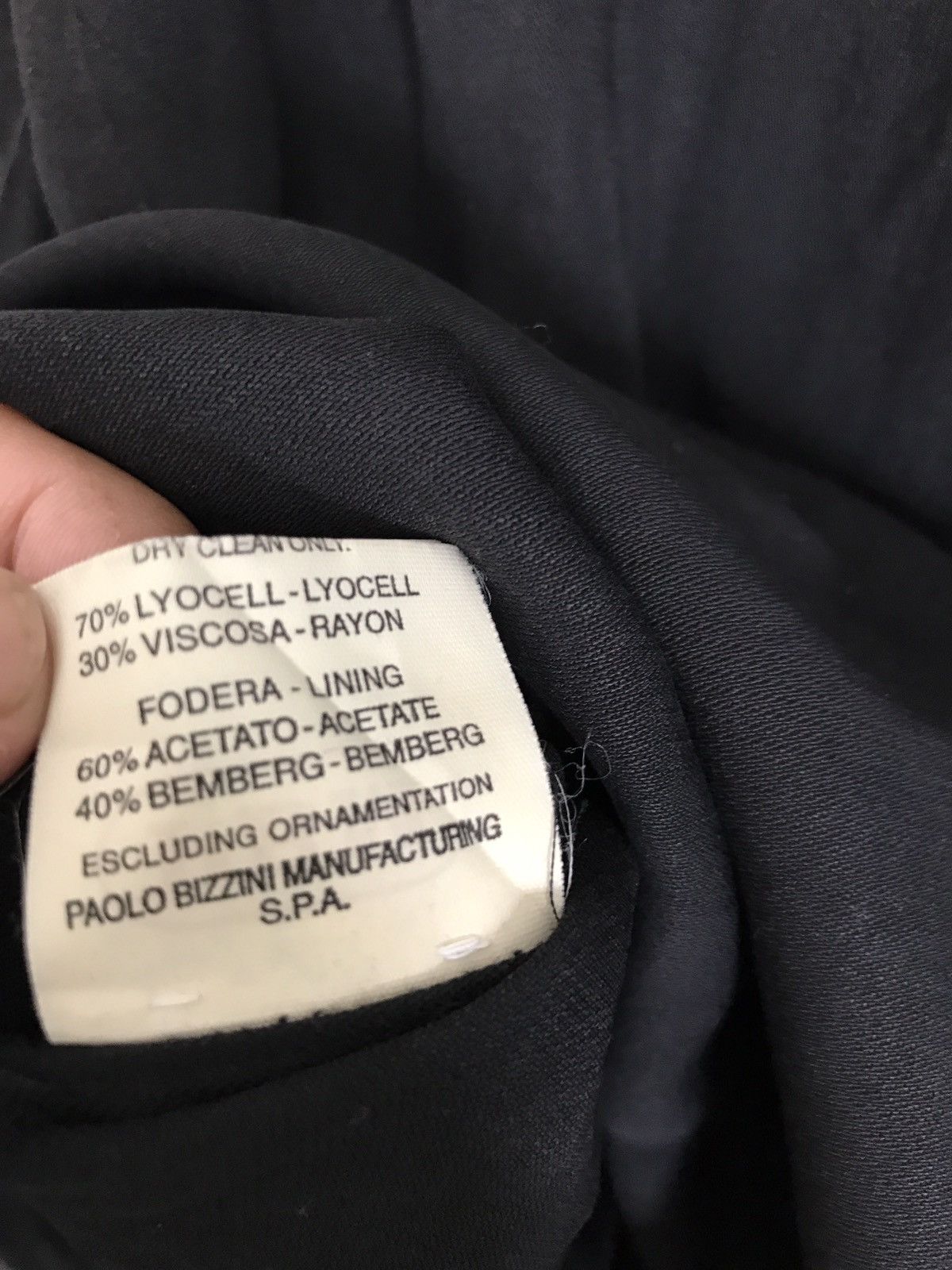 Designer Minimalist Industria Rayon Lightweight Jacket Made In Italy Size US M / EU 48-50 / 2 - 4 Thumbnail