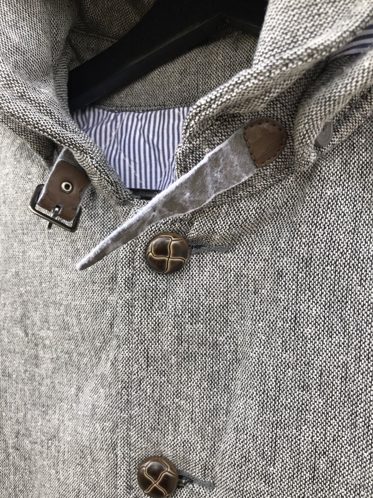 Japanese Brand Japanese Brand TKMIXPICE Wool Hoodie Jacket Size US S / EU 44-46 / 1 - 5 Thumbnail