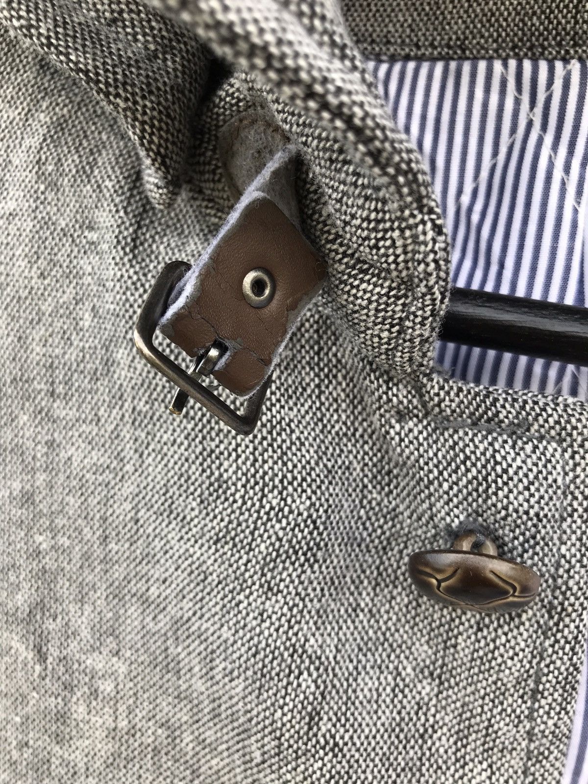 Japanese Brand Japanese Brand TKMIXPICE Wool Hoodie Jacket Size US S / EU 44-46 / 1 - 8 Thumbnail