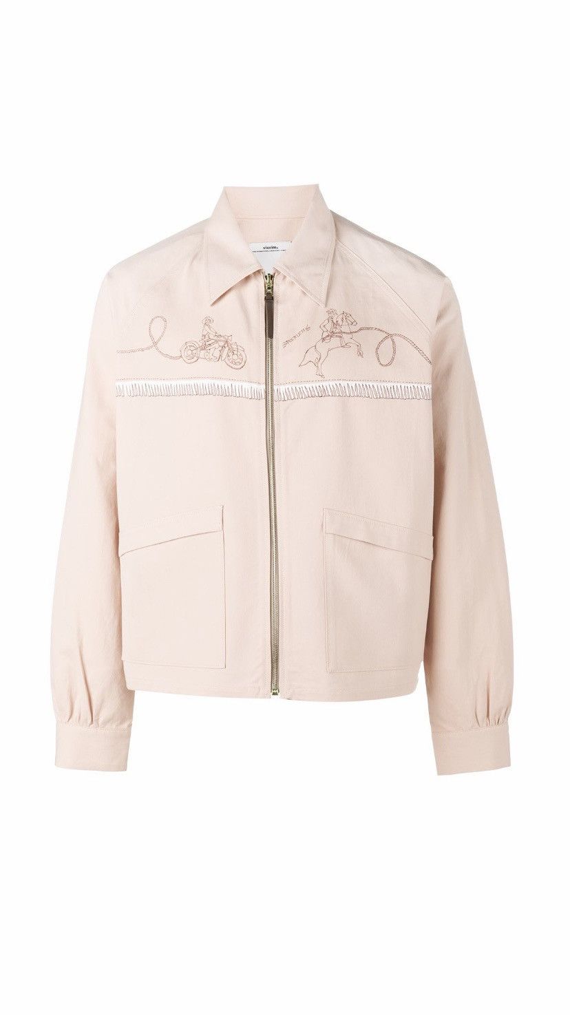 image of Visvim S/s 17’ Traverse Swing Top in Pink, Men's (Size XL)