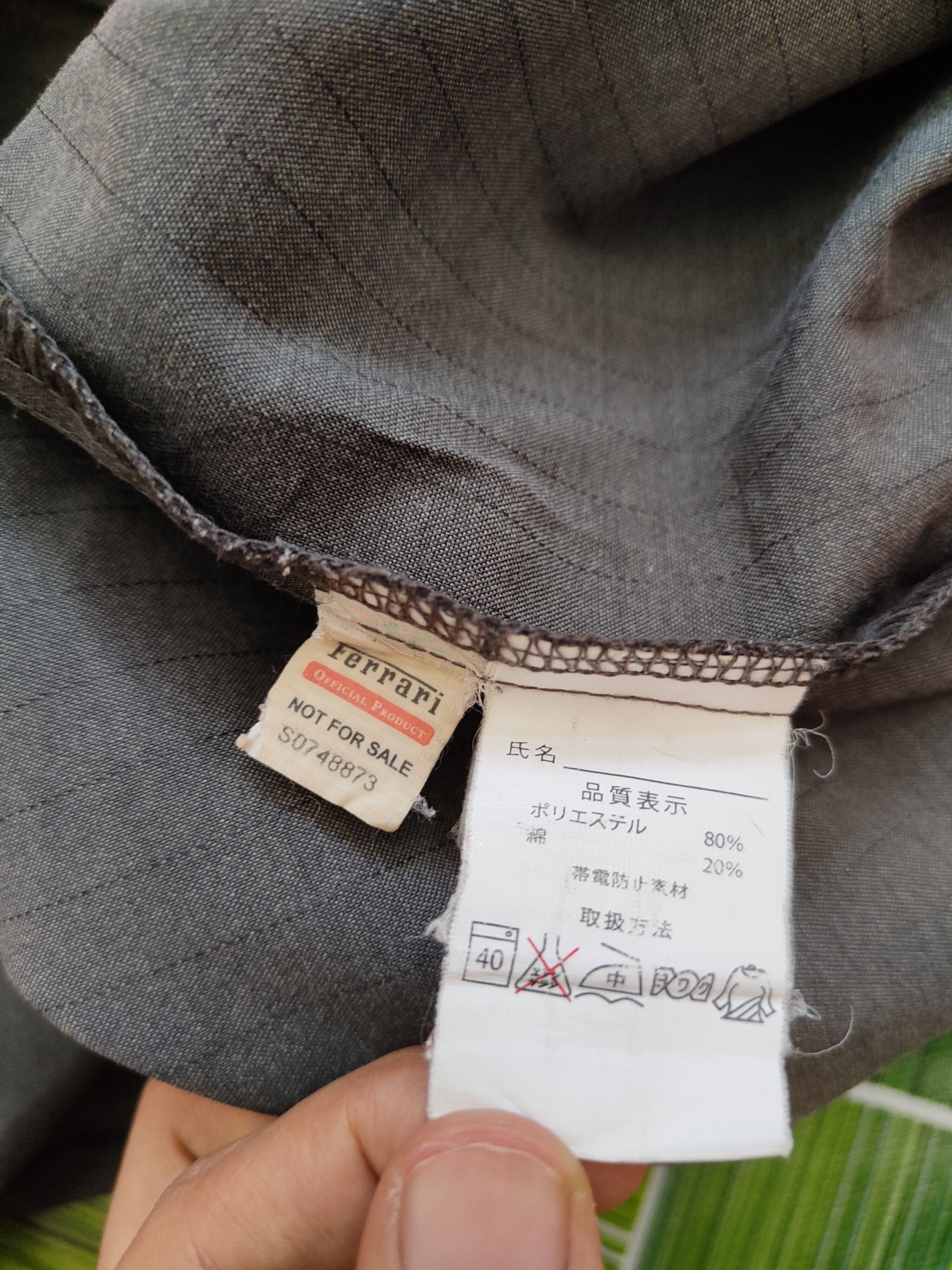 Ferrari-Shell Helix Red Gray Button Ups Shirt #S423