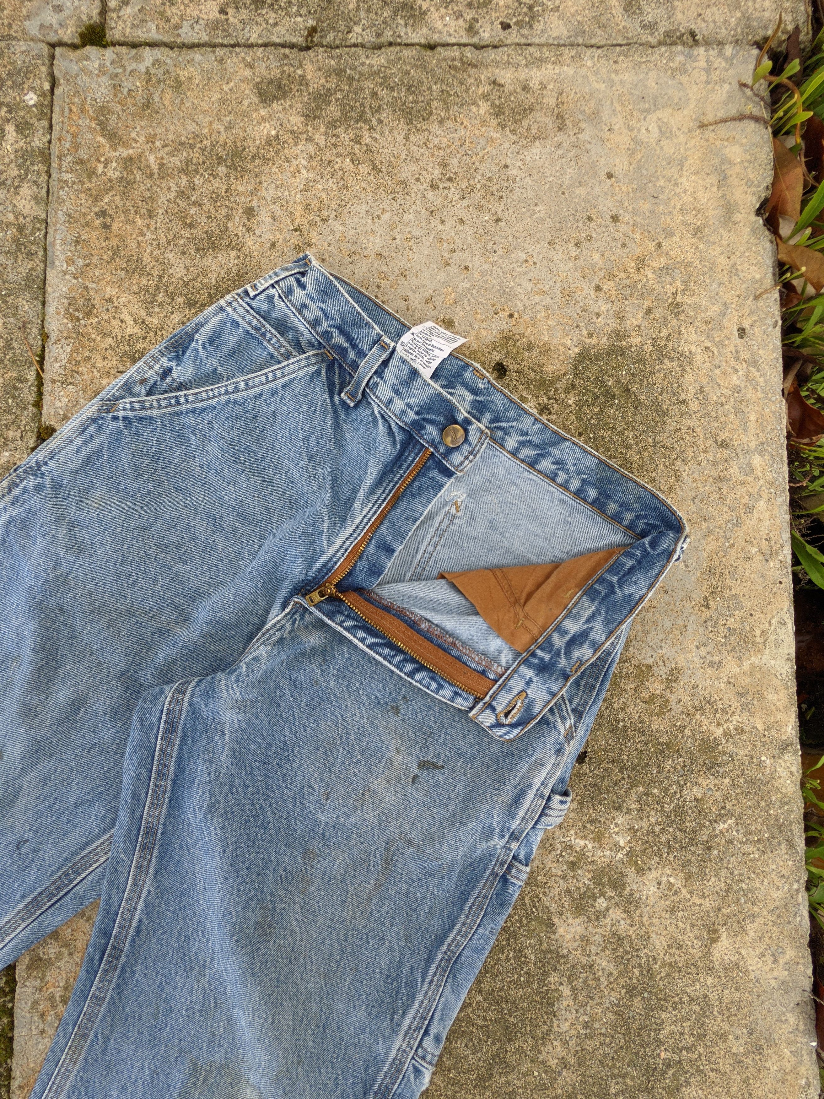 Carhartt Vintage Carhartt Dungaree carpenter jeans Size US 30 / EU 46 - 4 Thumbnail