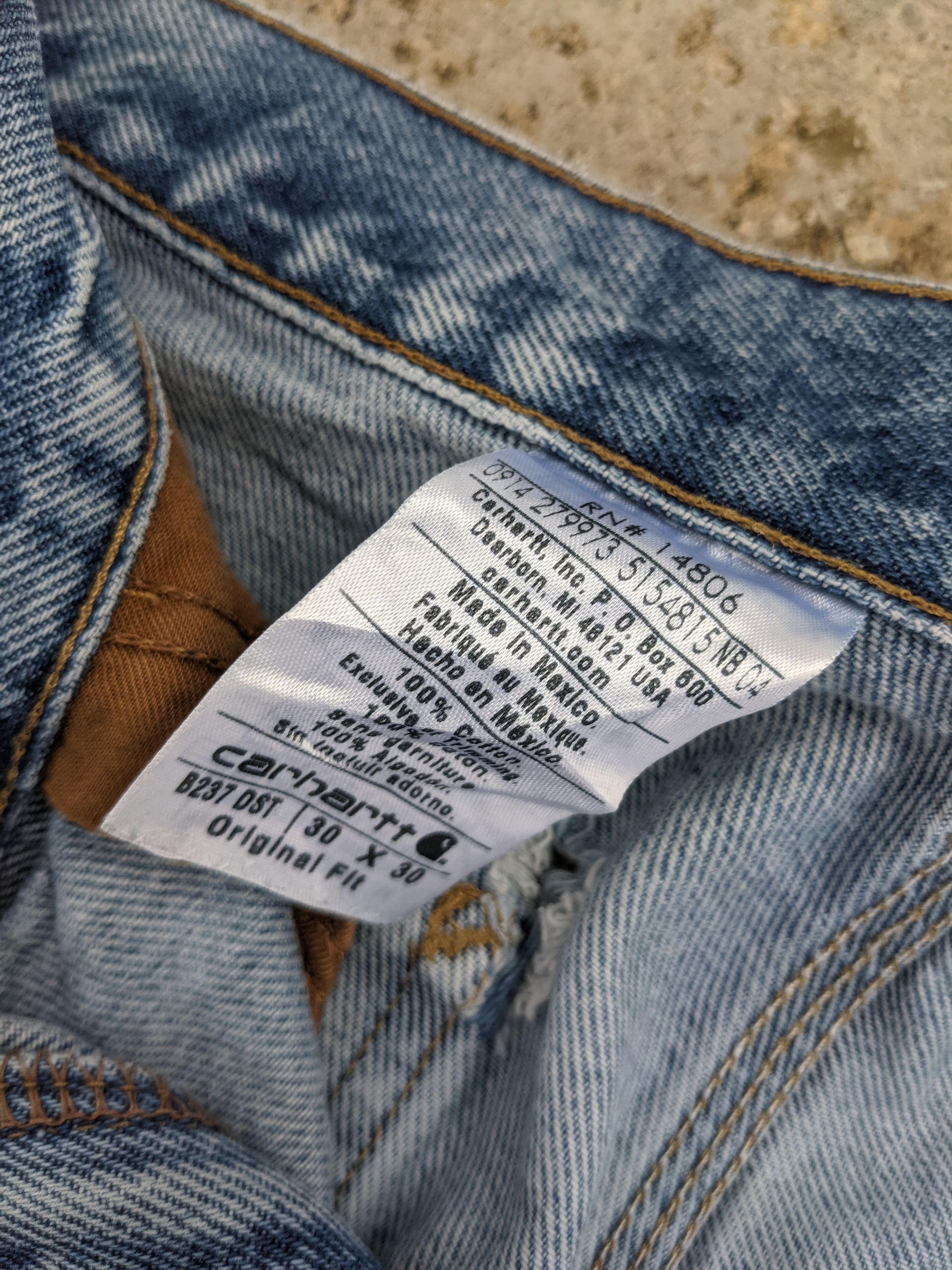 Carhartt Vintage Carhartt Dungaree carpenter jeans Size US 30 / EU 46 - 9 Thumbnail