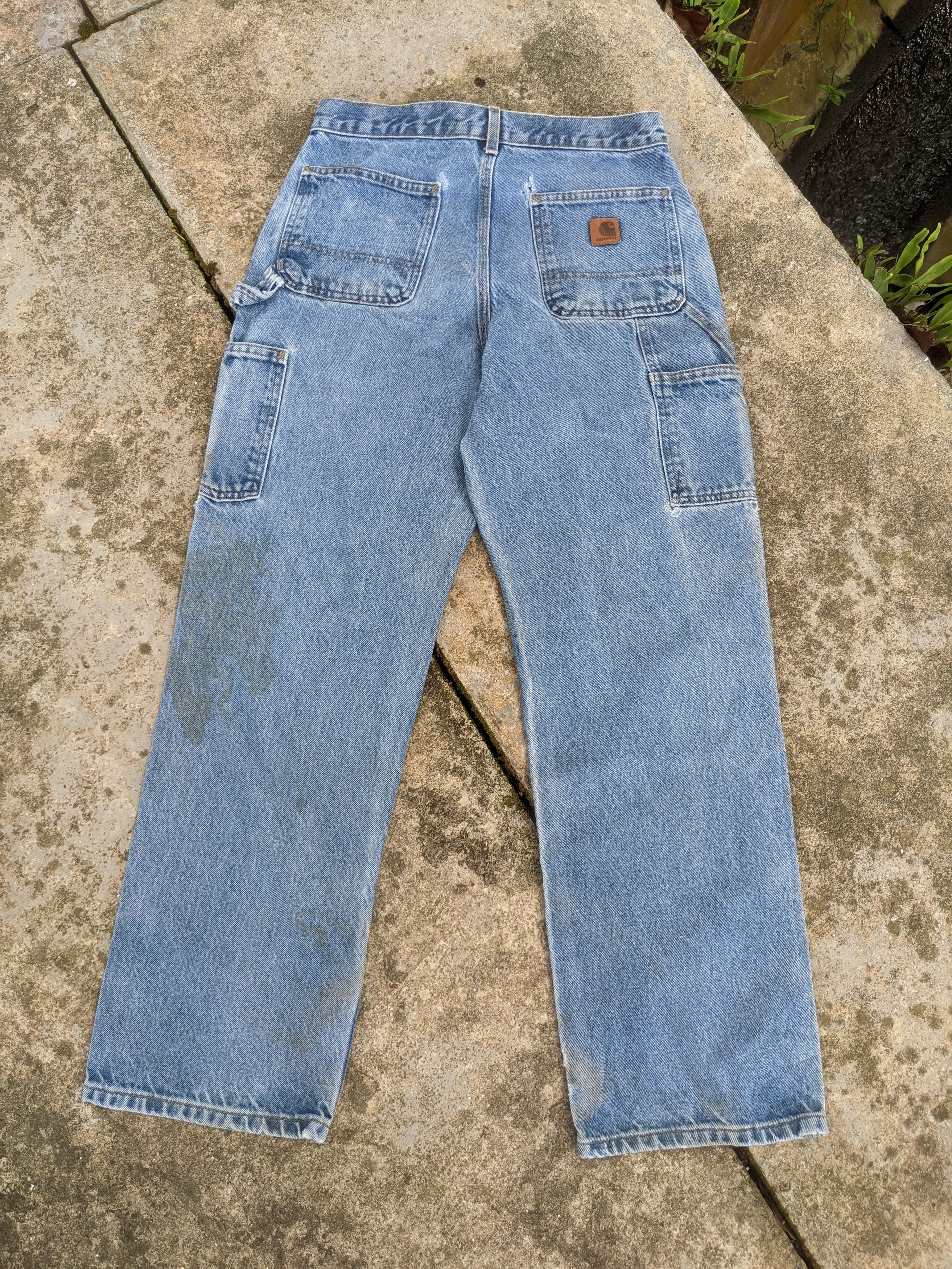 Carhartt Vintage Carhartt Dungaree carpenter jeans Size US 30 / EU 46 - 2 Thumbnail