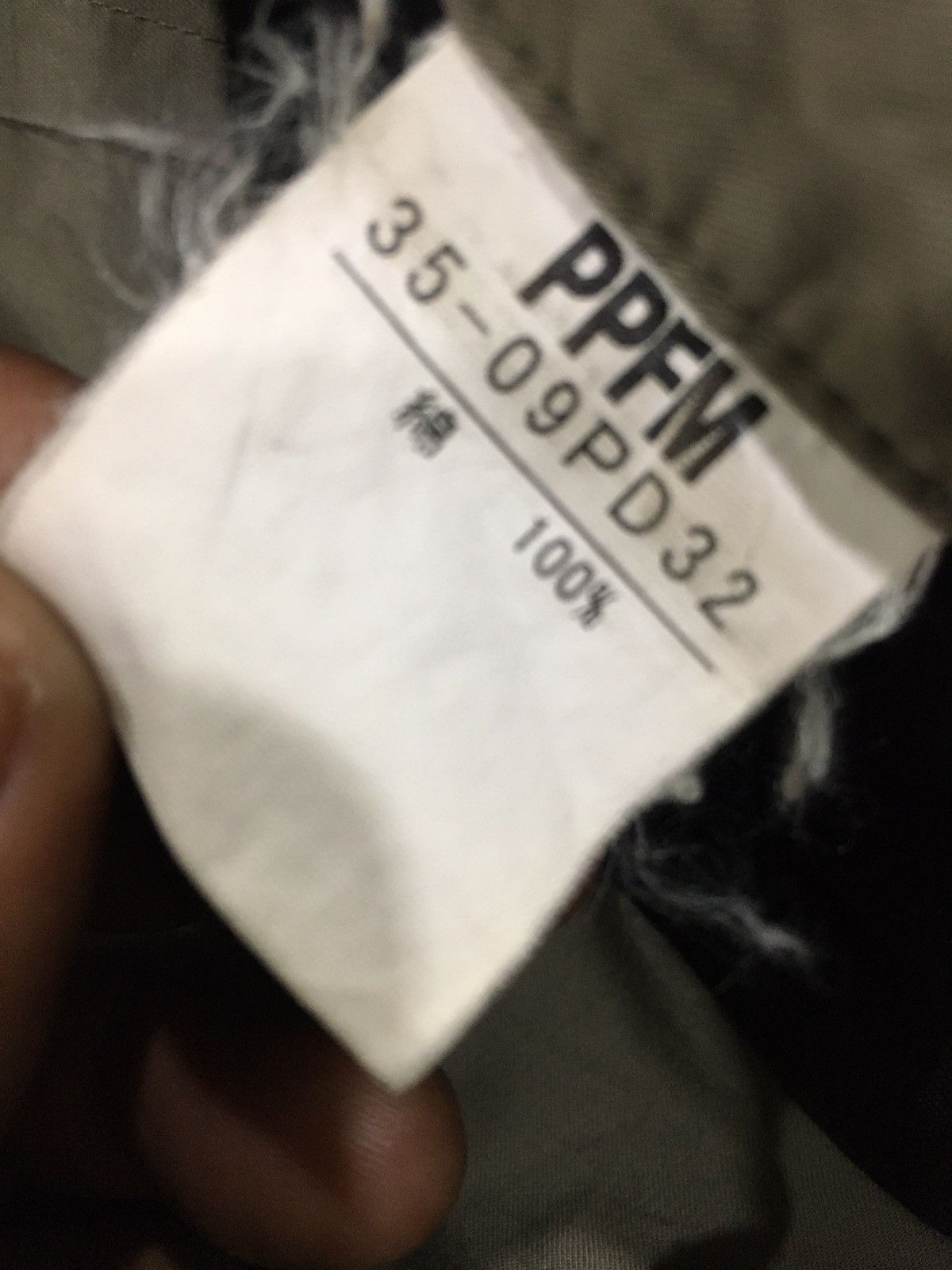 Japanese Brand × PPFM PPFM 3 QUATER PANTS HIGH RISE ZIPPER POCKET Size US 32 / EU 48 - 6 Thumbnail