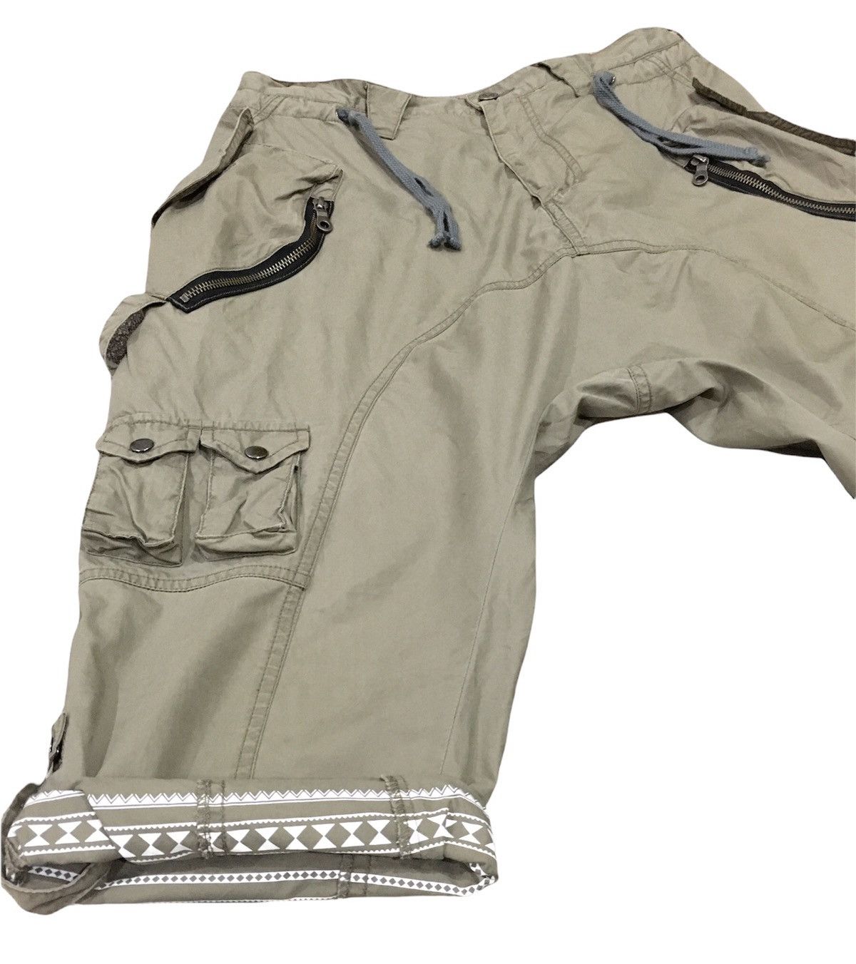 Japanese Brand × PPFM PPFM 3 QUATER PANTS HIGH RISE ZIPPER POCKET Size US 32 / EU 48 - 5 Thumbnail