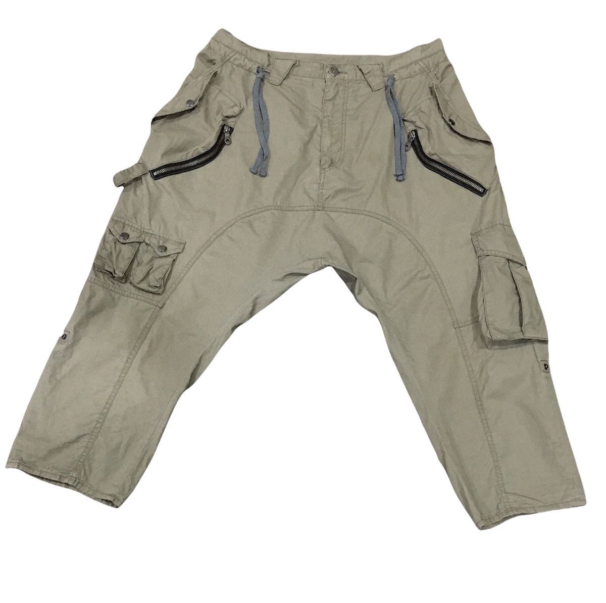 Japanese Brand × PPFM PPFM 3 QUATER PANTS HIGH RISE ZIPPER POCKET Size US 32 / EU 48 - 1 Thumbnail