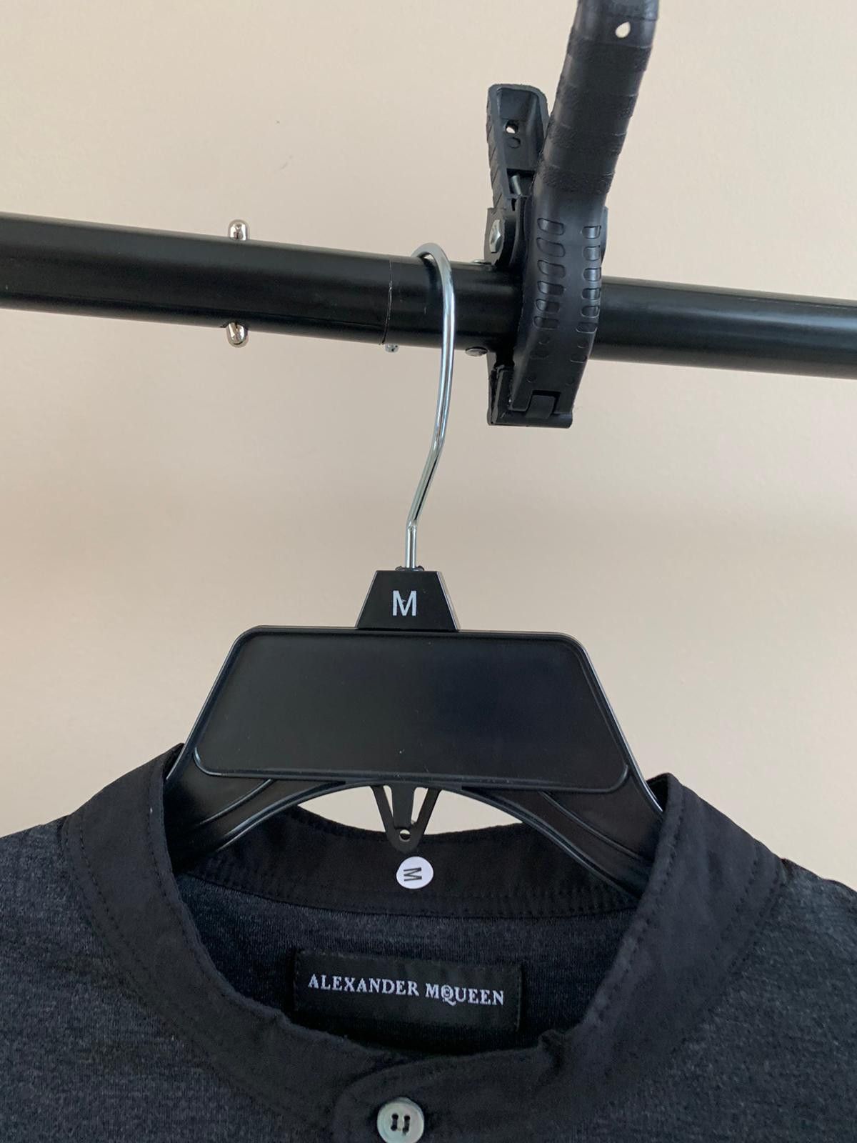 Alexander McQueen Long Shirt in Black Size US M / EU 48-50 / 2 - 6 Thumbnail