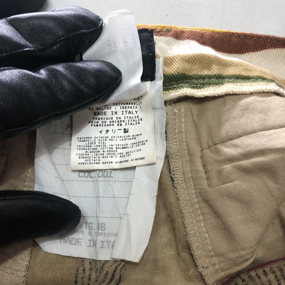 Dolce & Gabbana Vintage Dolce & Gabbana leather Pants Size US 31 - 9 Thumbnail