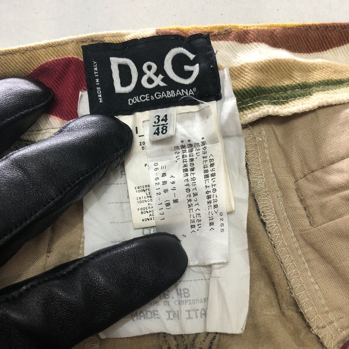 Dolce & Gabbana Vintage Dolce & Gabbana leather Pants Size US 31 - 8 Thumbnail