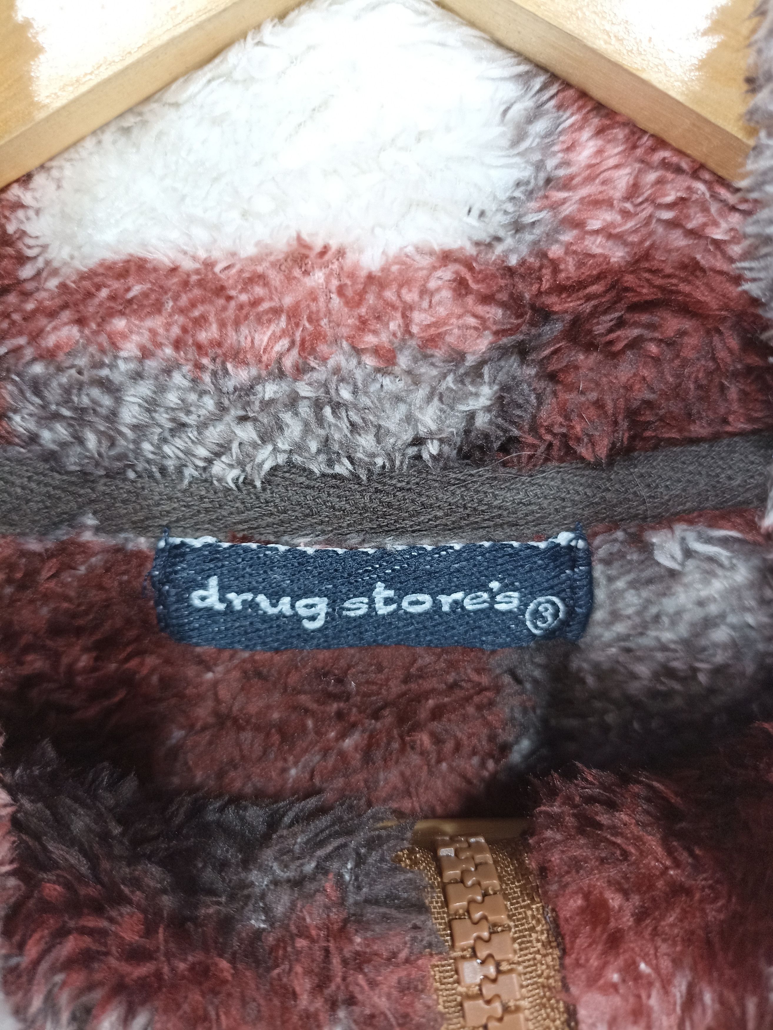 Japanese Brand × Vintage Vintage Drug Store's Plaid Fleece Rare Size US L / EU 52-54 / 3 - 7 Thumbnail