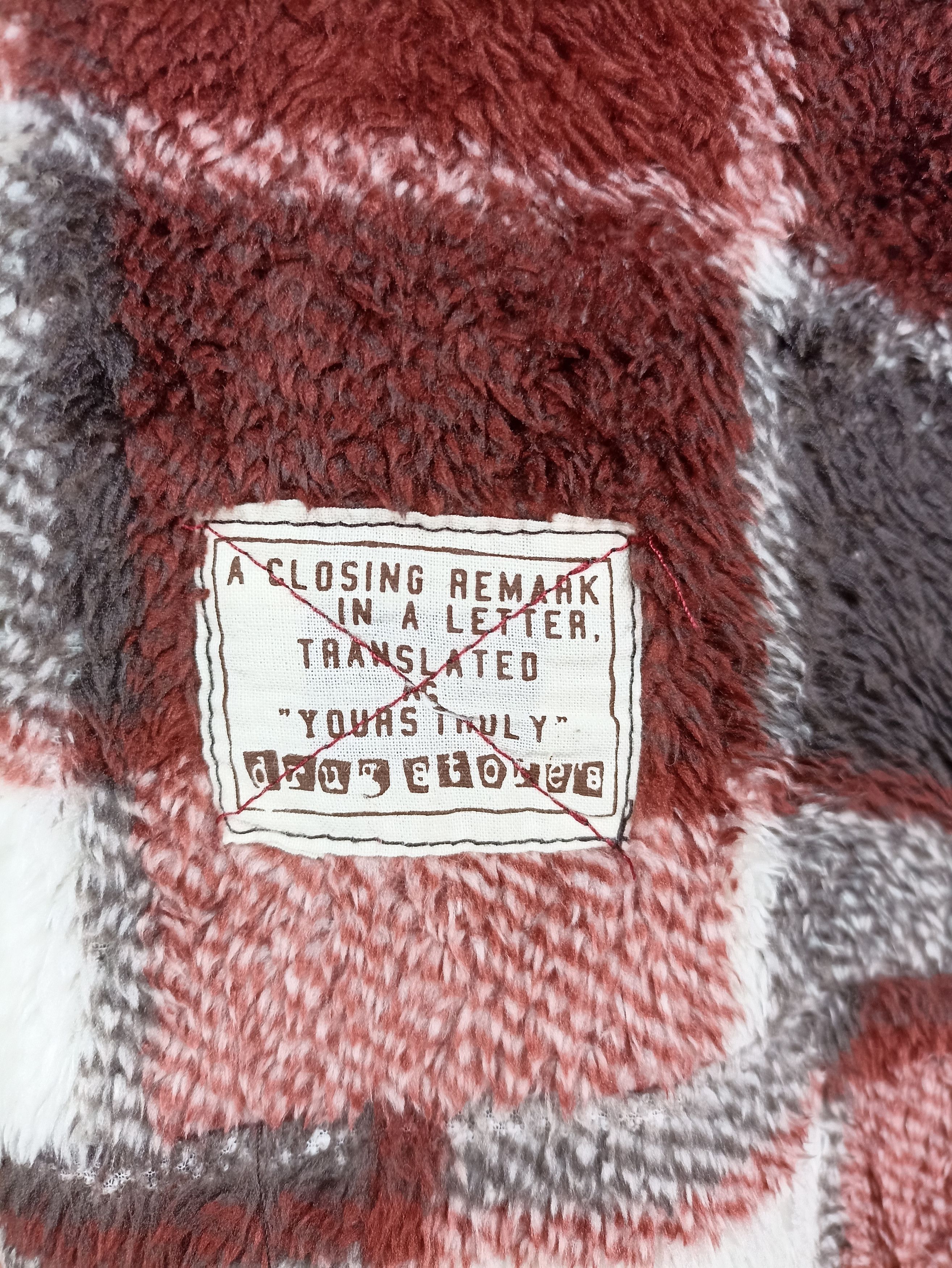 Japanese Brand × Vintage Vintage Drug Store's Plaid Fleece Rare Size US L / EU 52-54 / 3 - 4 Thumbnail