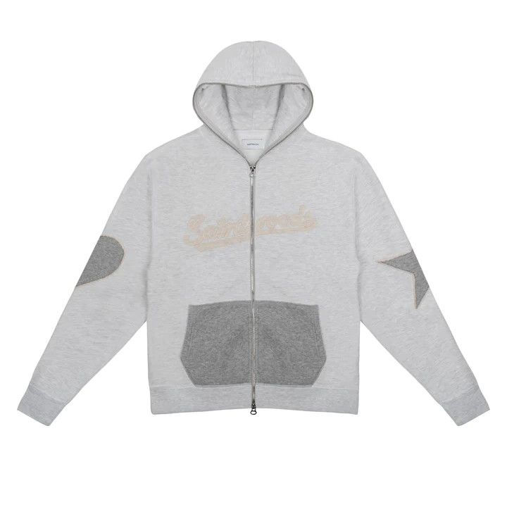 Saintwoods Saintwoods Grey Zip-Up Hoodie Size M Size US M / EU 48-50 / 2 - 1 Thumbnail