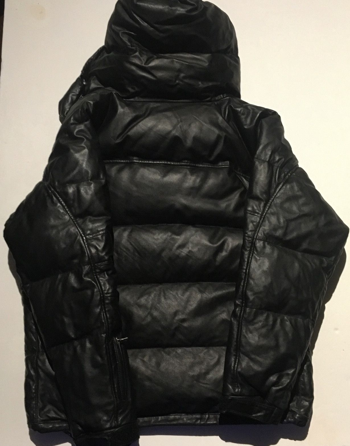 Bape Bape heavy sheepskin leather down coat puffer jacket Size US L / EU 52-54 / 3 - 2 Thumbnail