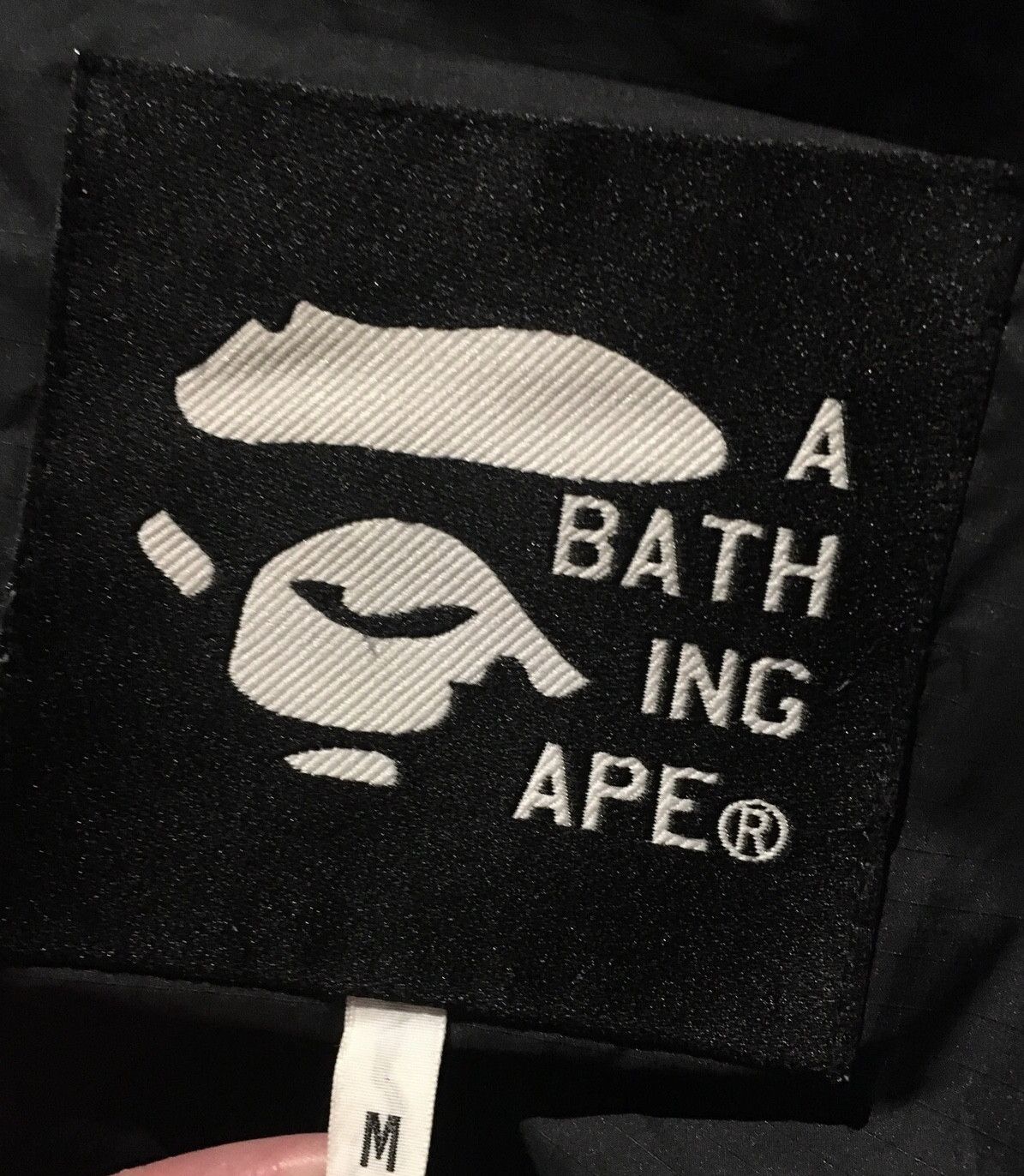 Bape Bape heavy sheepskin leather down coat puffer jacket Size US L / EU 52-54 / 3 - 5 Thumbnail