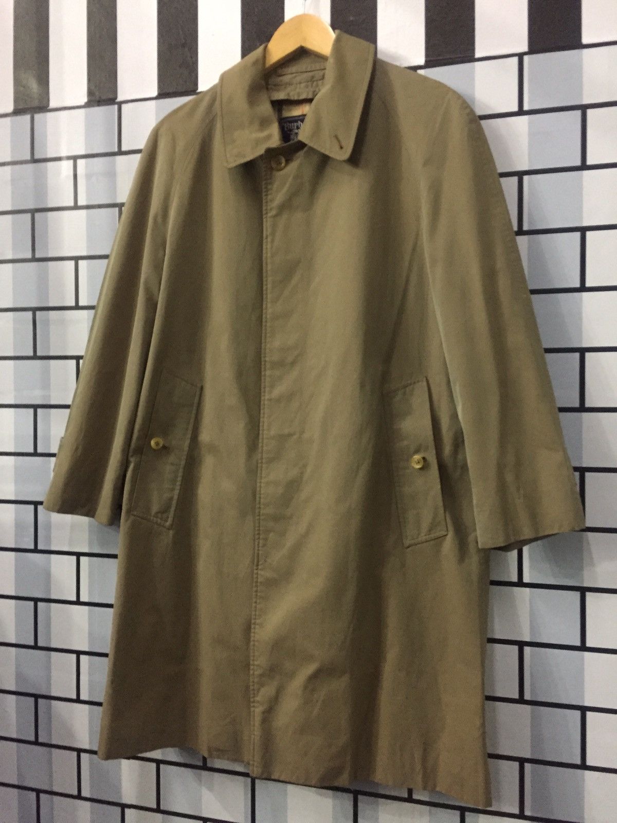 Burberry × Vintage Vintage Burberrys nova check maruzen tokyo trench coat Size US S / EU 44-46 / 1 - 4 Thumbnail