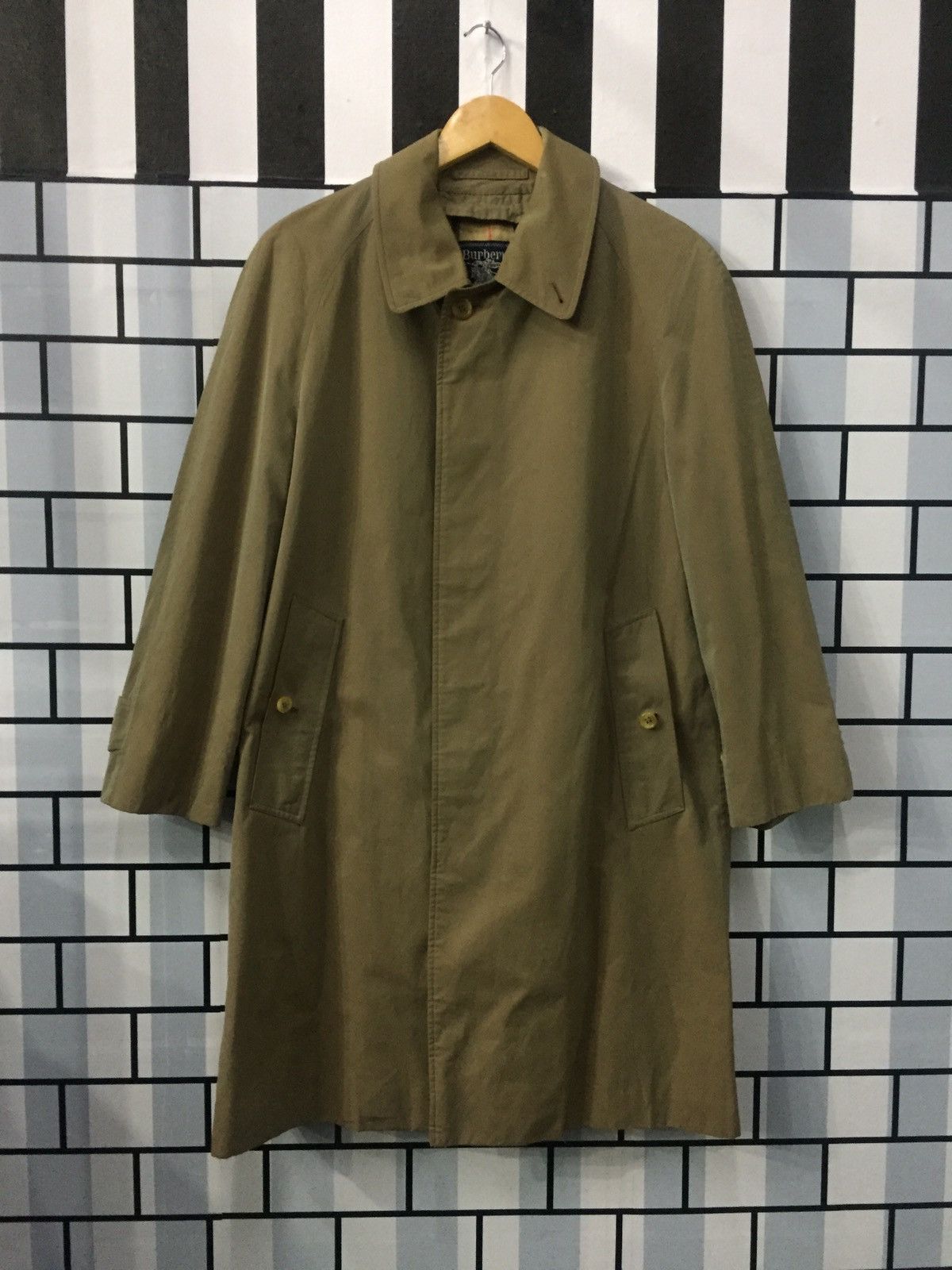 Burberry × Vintage Vintage Burberrys nova check maruzen tokyo trench coat Size US S / EU 44-46 / 1 - 3 Thumbnail