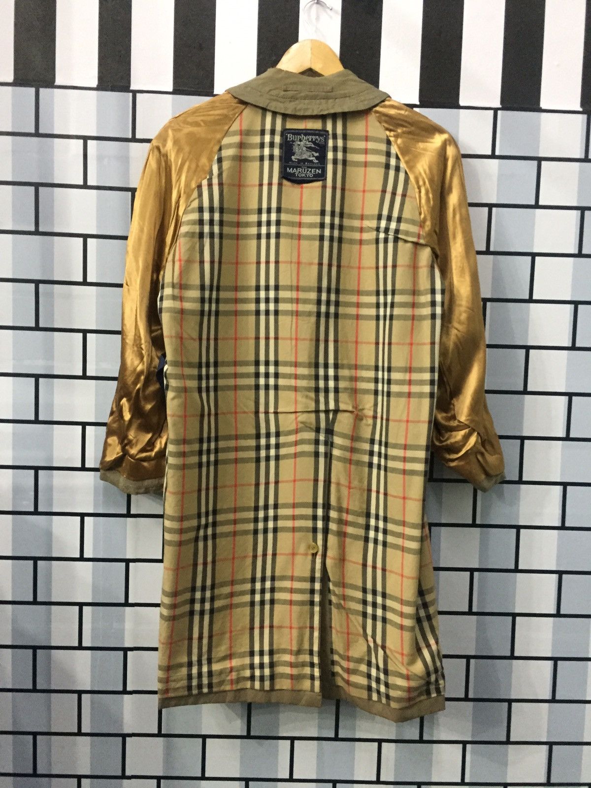 Burberry × Vintage Vintage Burberrys nova check maruzen tokyo trench coat Size US S / EU 44-46 / 1 - 8 Thumbnail