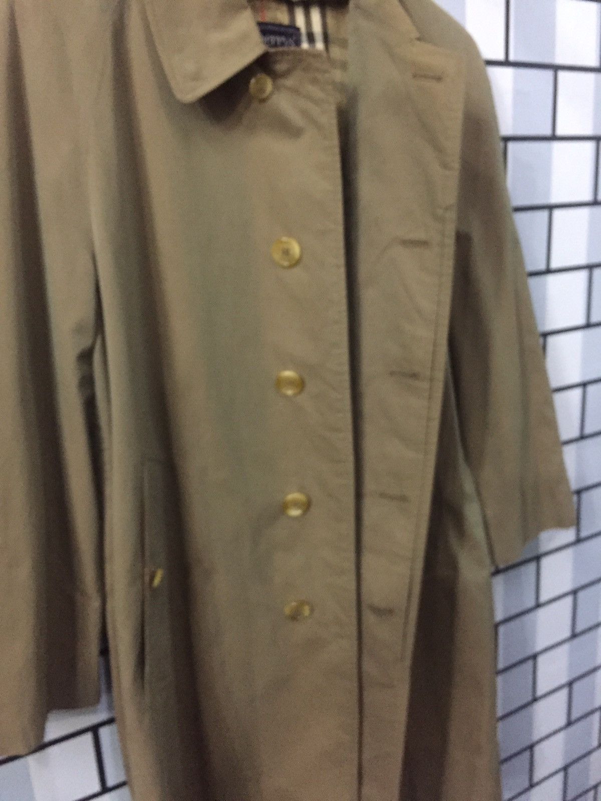 Burberry × Vintage Vintage Burberrys nova check maruzen tokyo trench coat Size US S / EU 44-46 / 1 - 7 Thumbnail