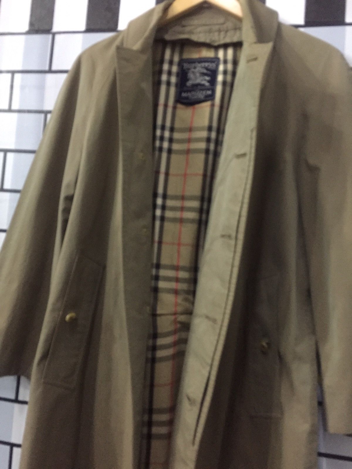 Burberry × Vintage Vintage Burberrys nova check maruzen tokyo trench coat Size US S / EU 44-46 / 1 - 6 Thumbnail