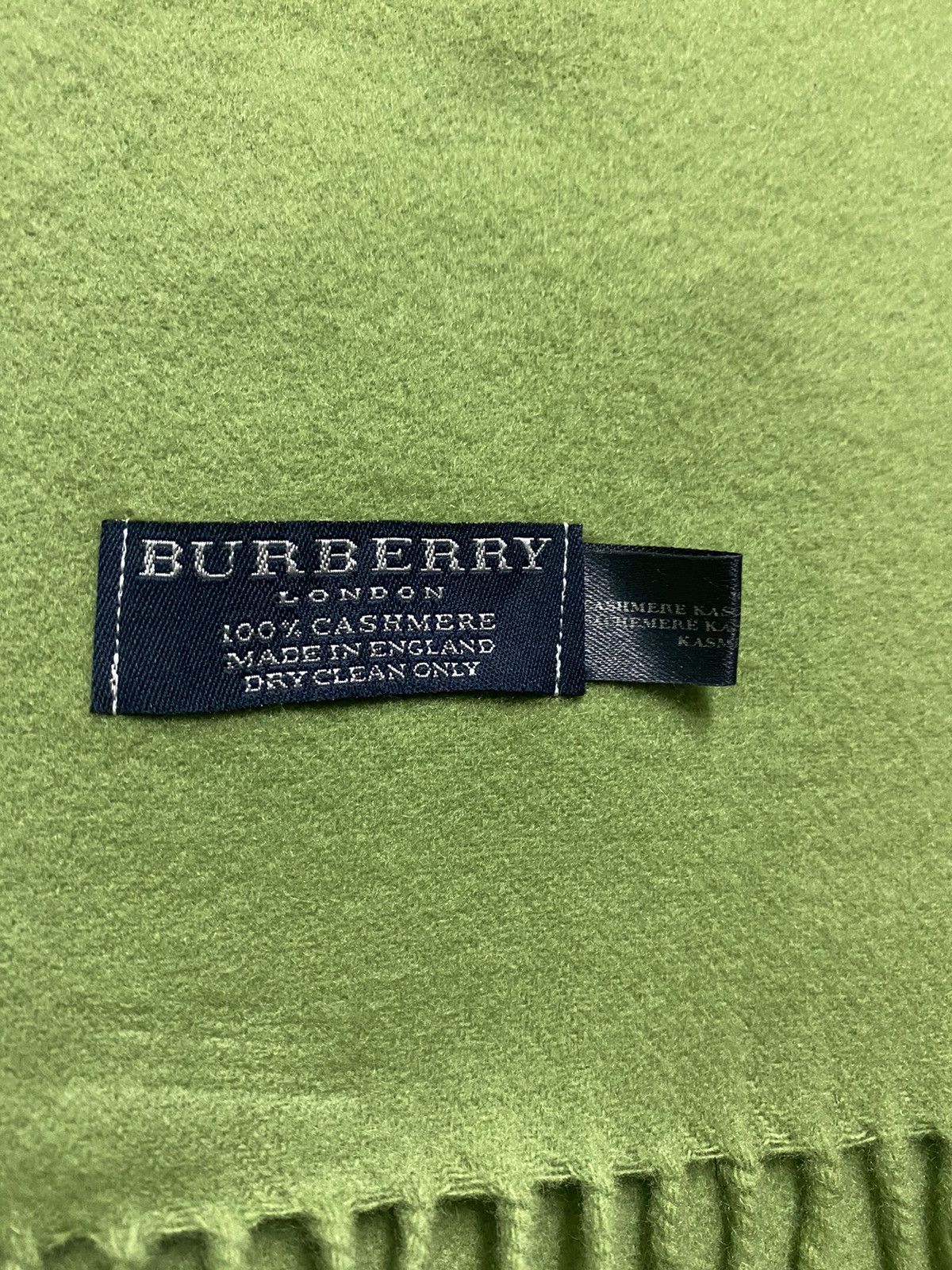 Burberry × Designer BURBERRY 100% Cashmere Muffler/Scarf Size ONE SIZE - 6 Thumbnail