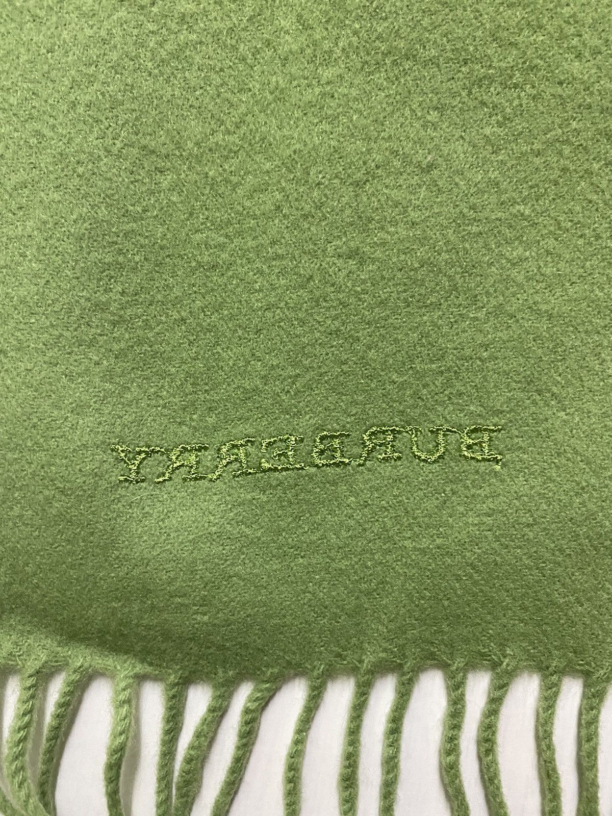 Burberry × Designer BURBERRY 100% Cashmere Muffler/Scarf Size ONE SIZE - 4 Thumbnail