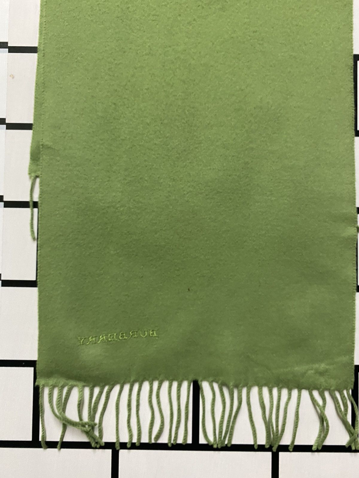 Burberry × Designer BURBERRY 100% Cashmere Muffler/Scarf Size ONE SIZE - 5 Thumbnail