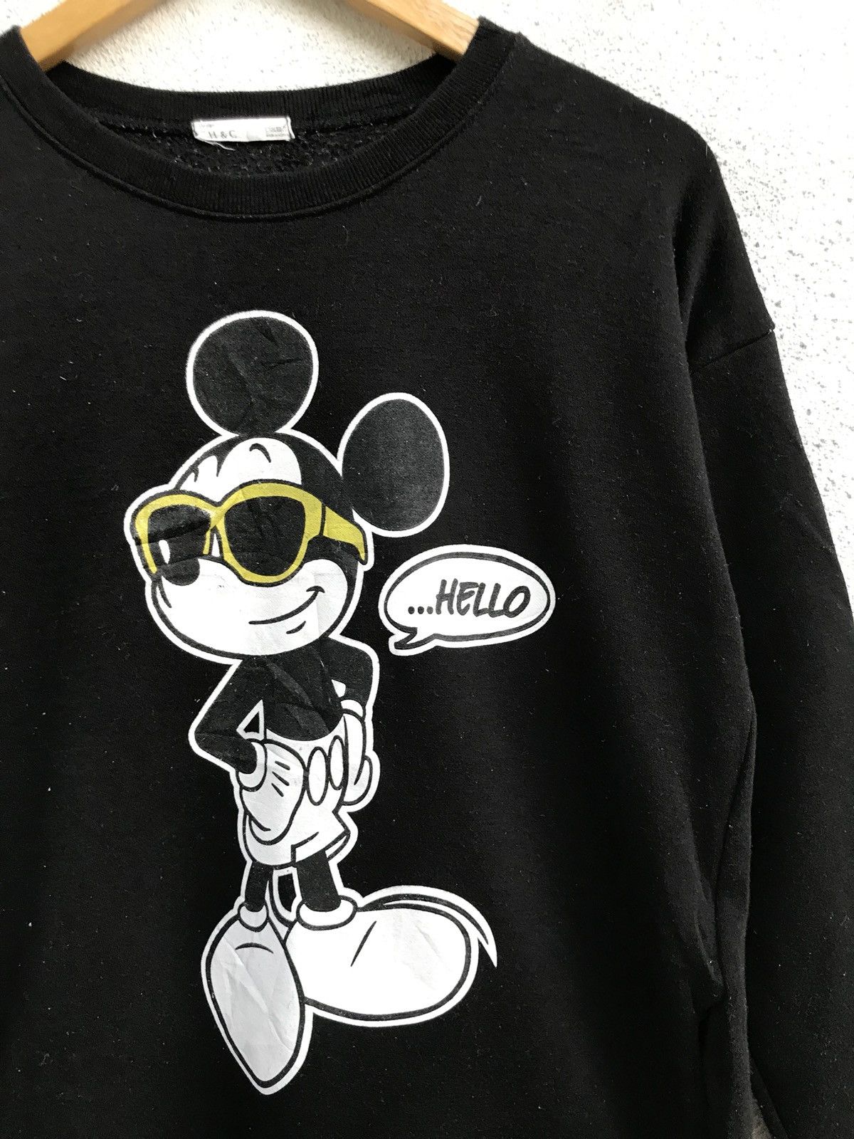 Designer × Mickey Mouse Mickey Mouse x H&C Crewneck Sweatshirt Size US M / EU 48-50 / 2 - 4 Thumbnail