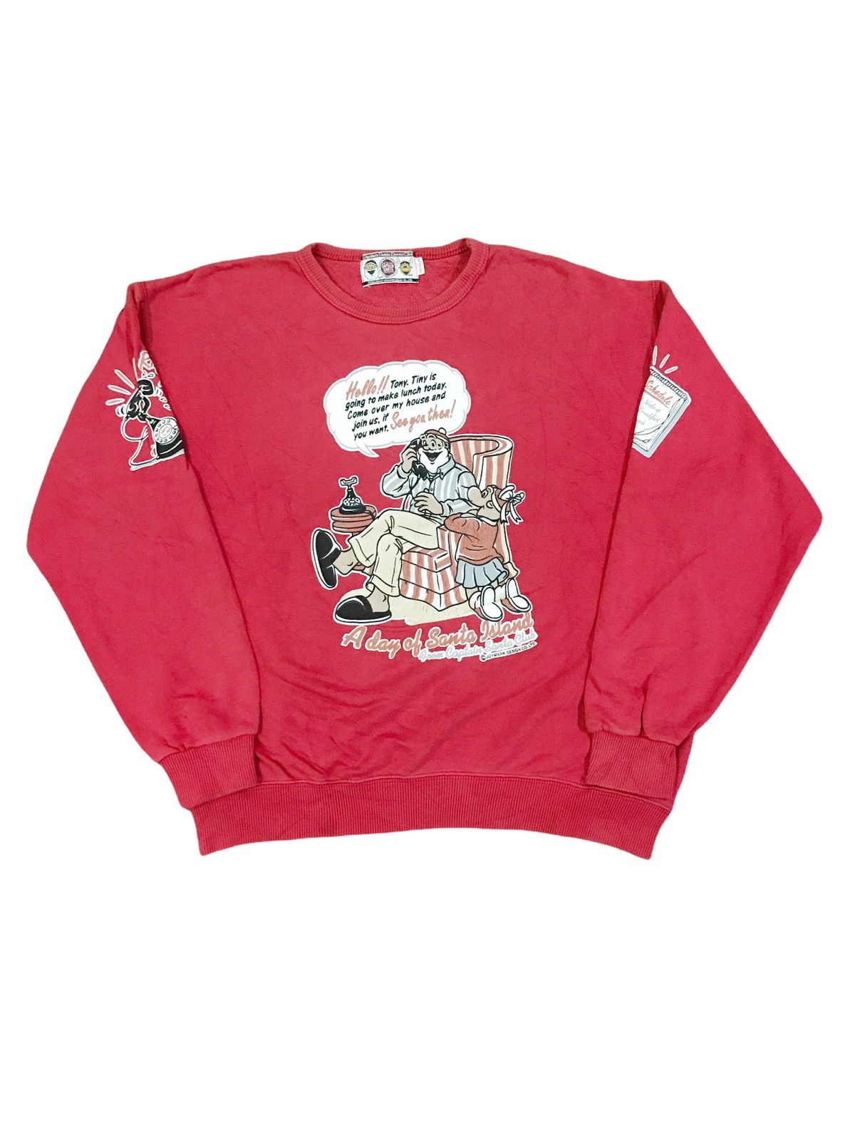 Captain Santors × Vintage Vintage Captain Santa Sweatshirt Size US M / EU 48-50 / 2 - 1 Thumbnail