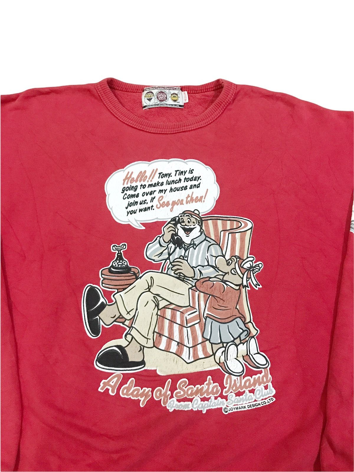 Captain Santors × Vintage Vintage Captain Santa Sweatshirt Size US M / EU 48-50 / 2 - 3 Thumbnail