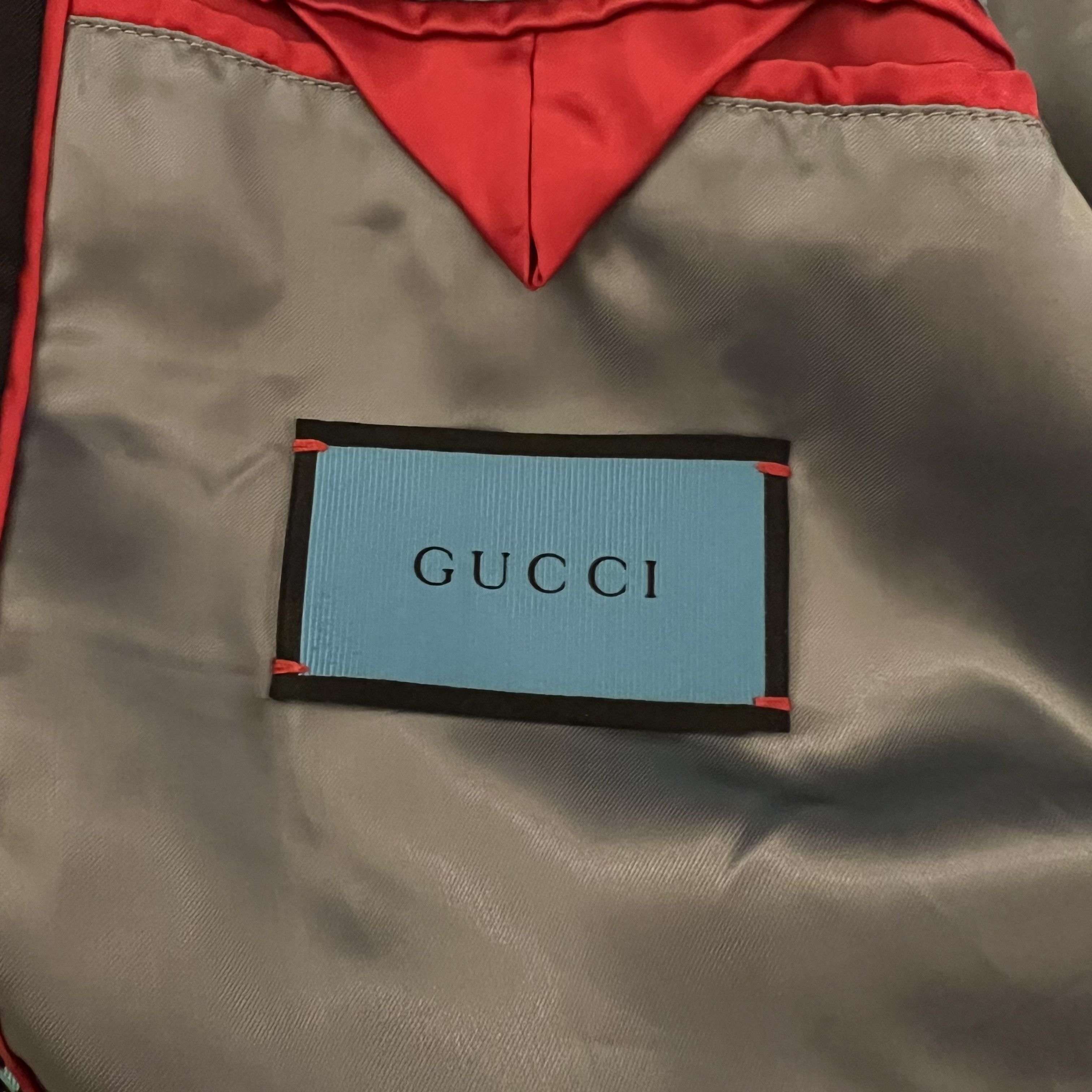 Gucci Gucci Ghost silk jacket size 50 new logo snake GG logo Size US M / EU 48-50 / 2 - 12 Thumbnail