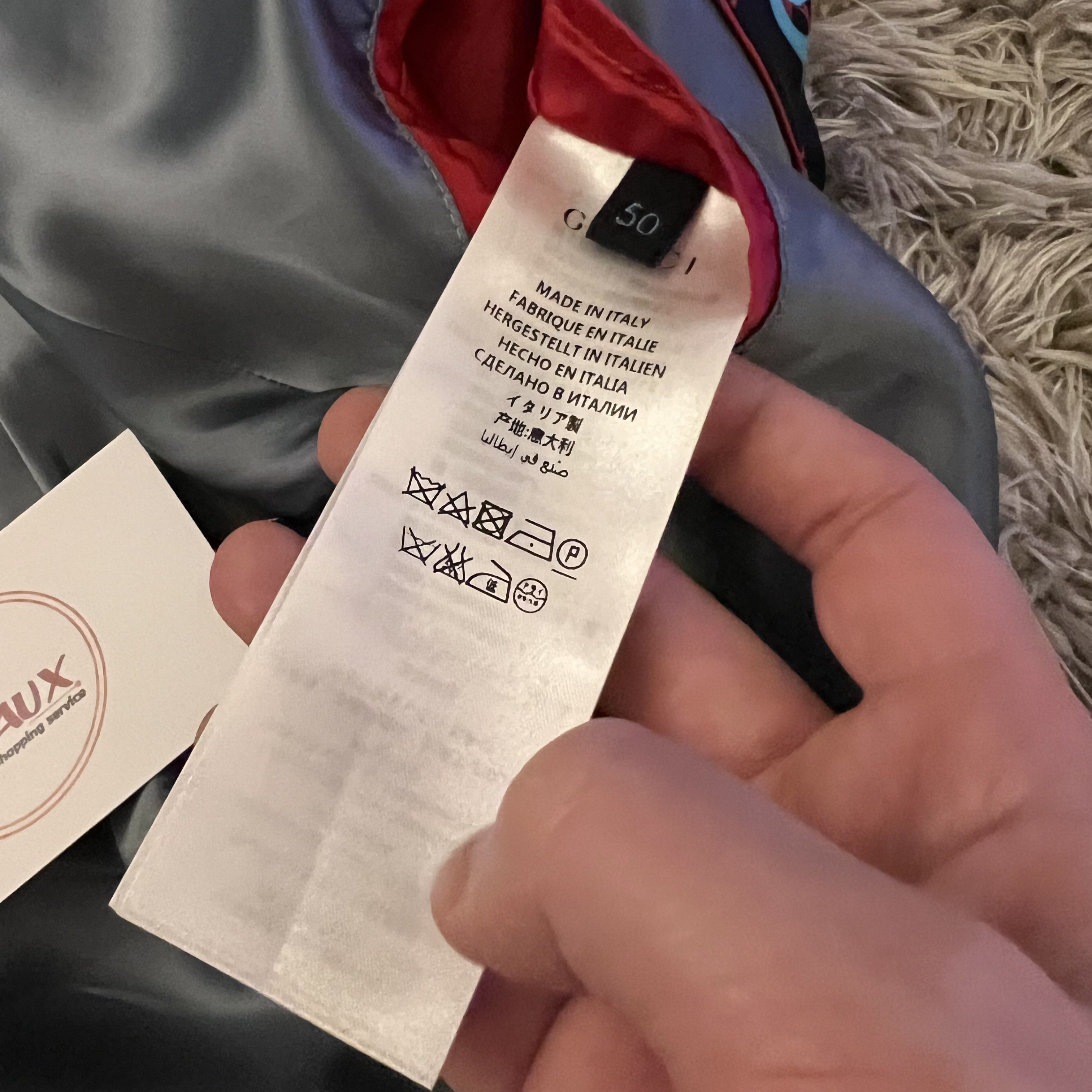 Gucci Gucci Ghost silk jacket size 50 new logo snake GG logo Size US M / EU 48-50 / 2 - 15 Thumbnail