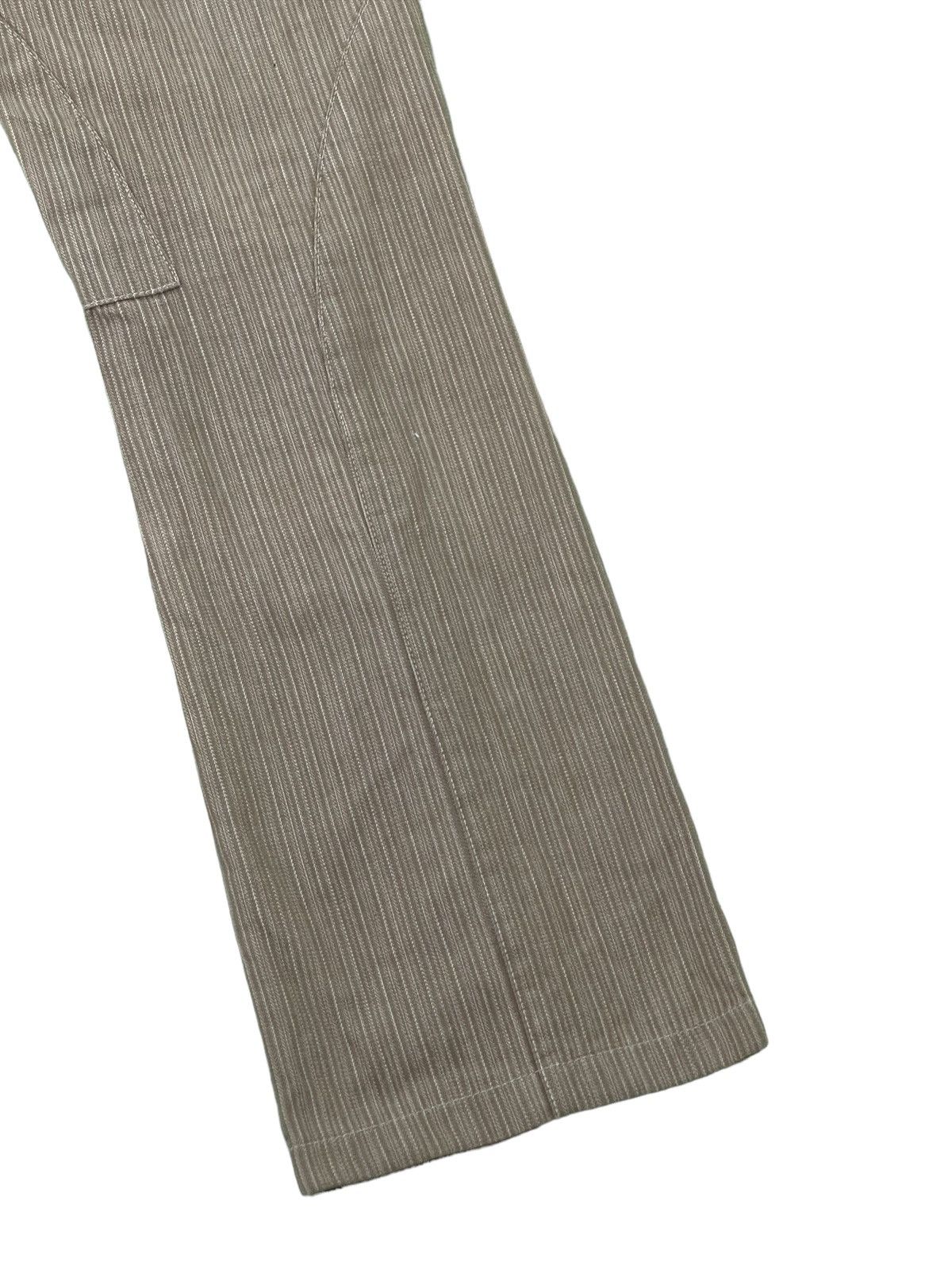 Japanese Brand Flare Jeans Tornado Mart Pinstriped Laced Herringbones 1🟦7 Size US 32 / EU 48 - 15 Thumbnail