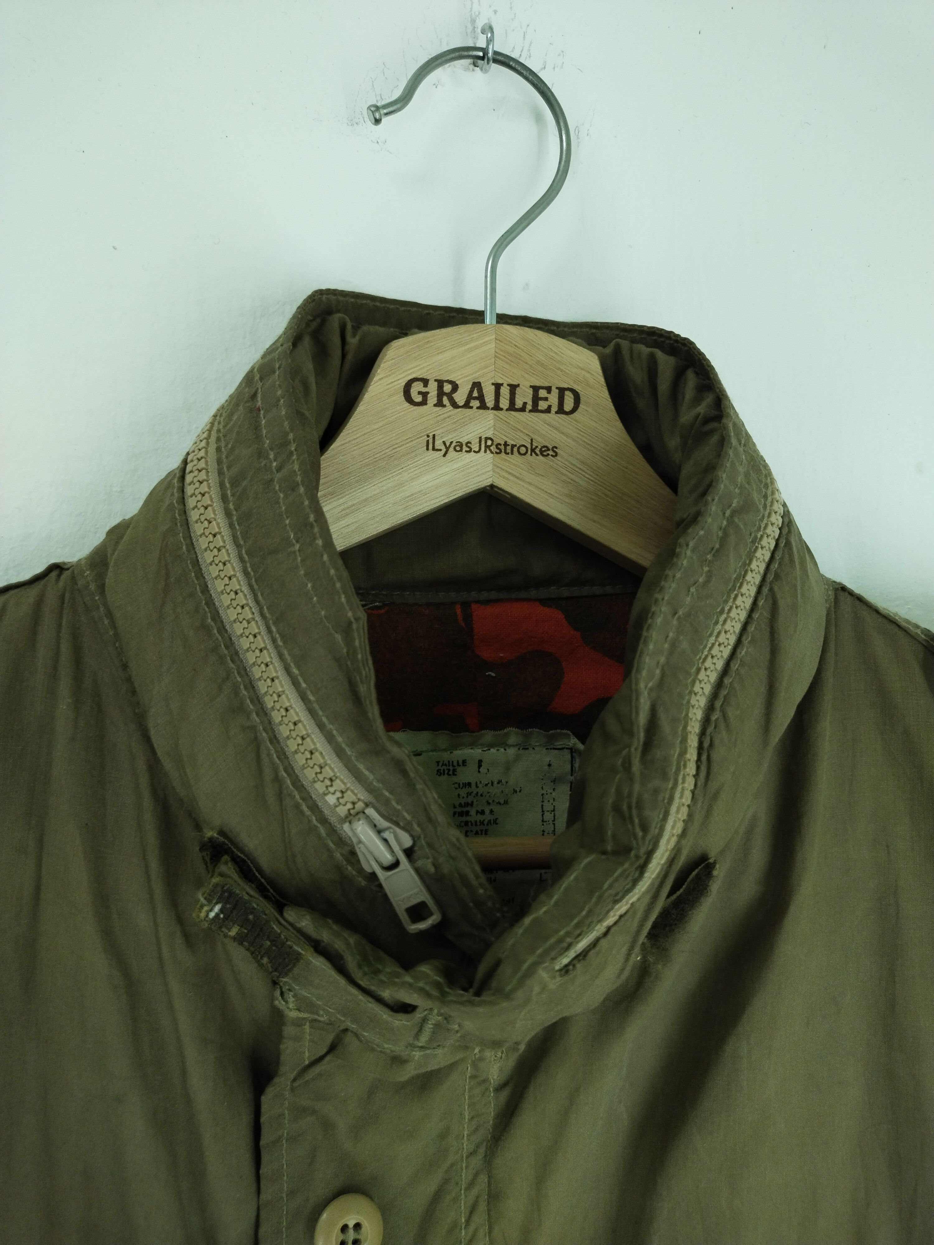 Denime × Japanese Brand VINTAGE DENIME MILITARY JACKET Size US L / EU 52-54 / 3 - 19 Thumbnail