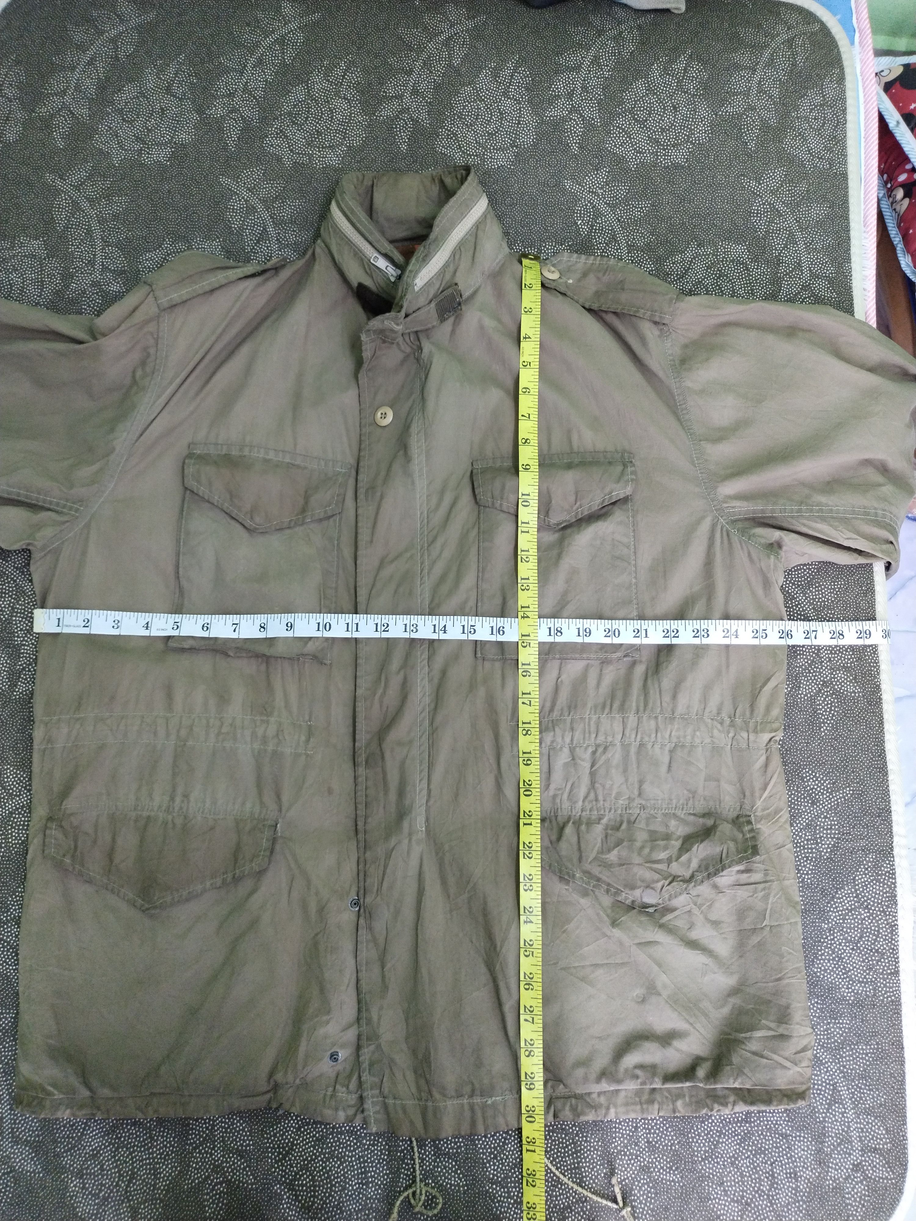 Denime × Japanese Brand VINTAGE DENIME MILITARY JACKET Size US L / EU 52-54 / 3 - 16 Thumbnail