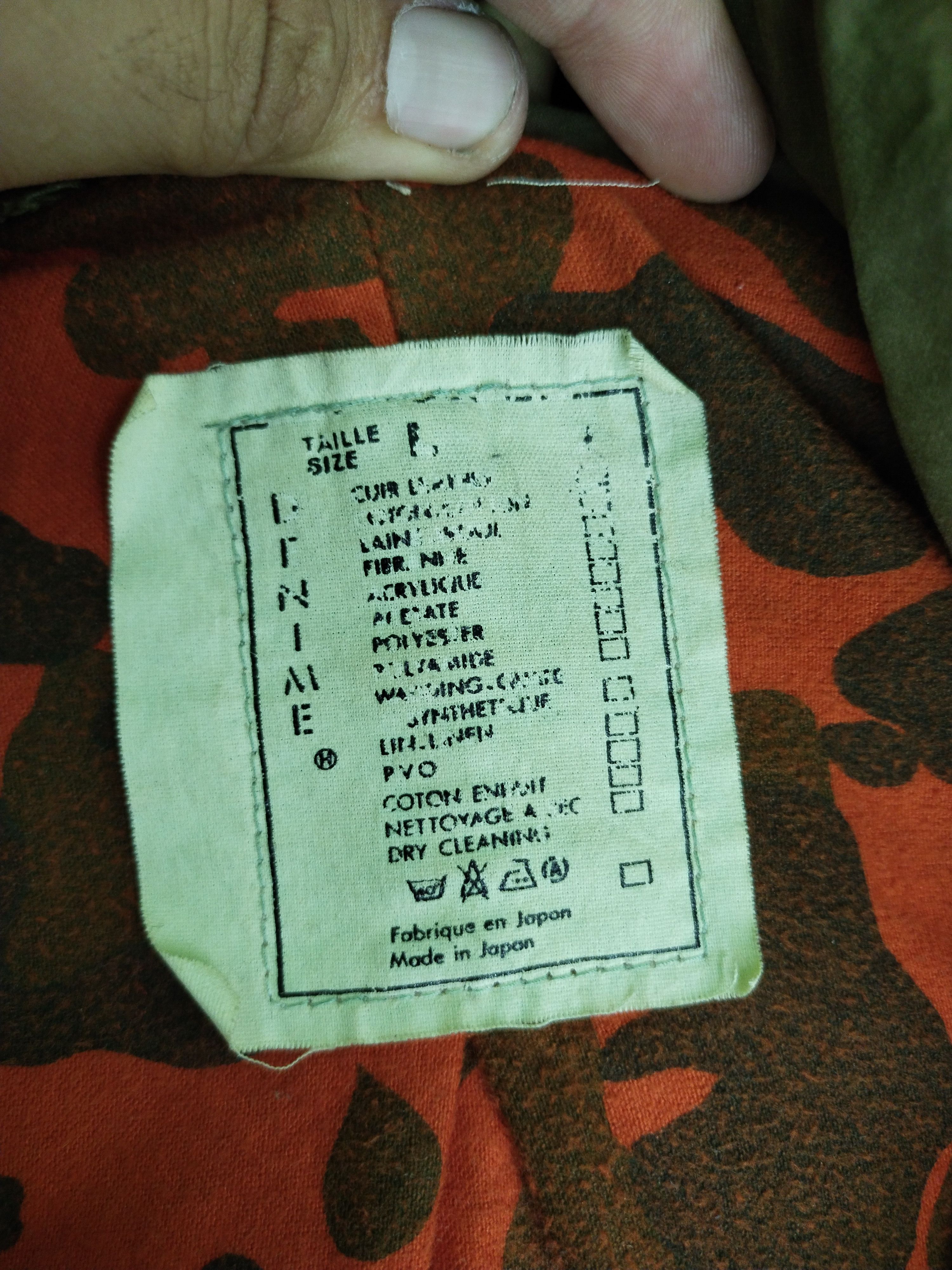 Denime × Japanese Brand VINTAGE DENIME MILITARY JACKET Size US L / EU 52-54 / 3 - 13 Thumbnail
