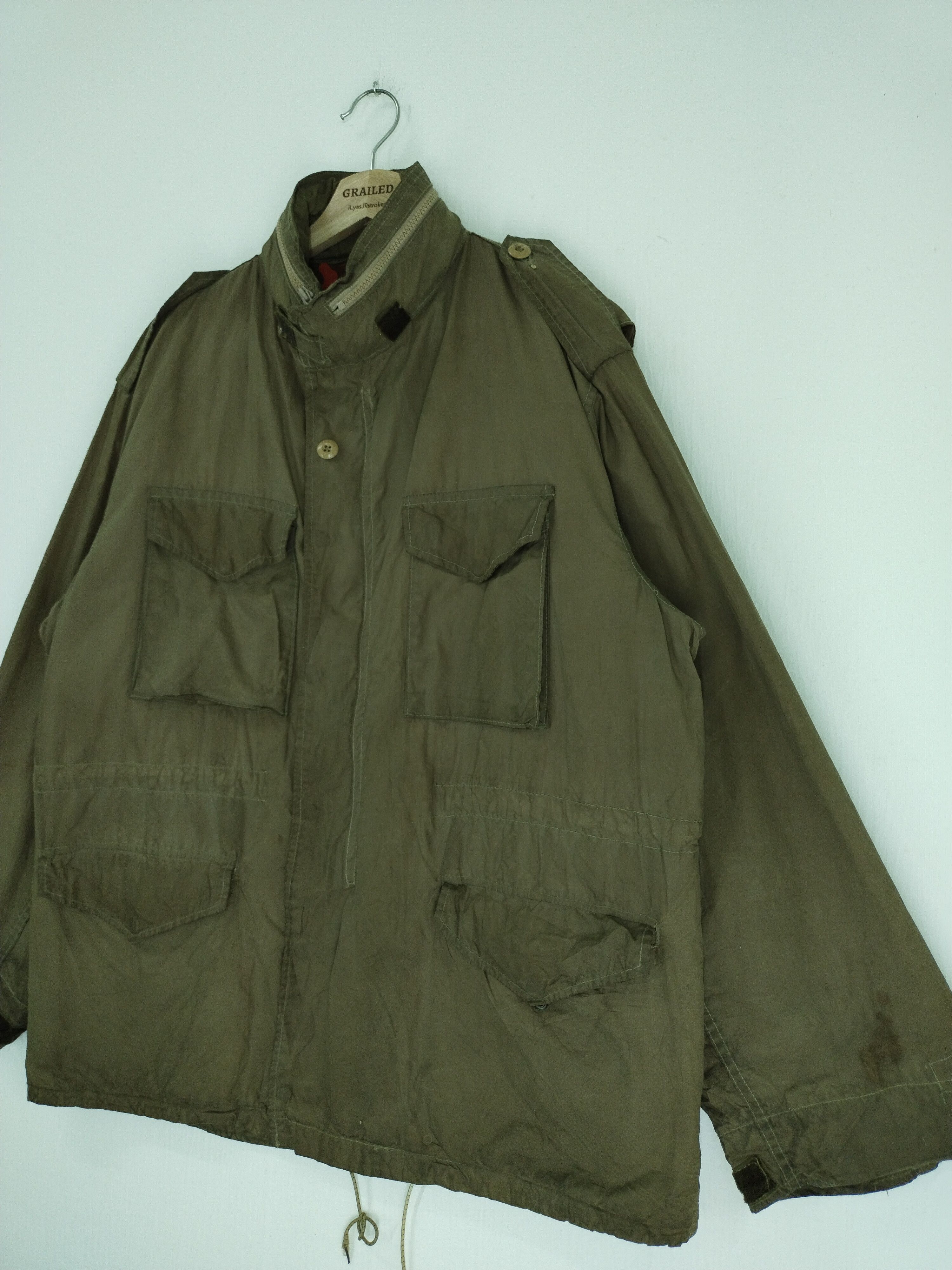 Denime × Japanese Brand VINTAGE DENIME MILITARY JACKET Size US L / EU 52-54 / 3 - 3 Thumbnail