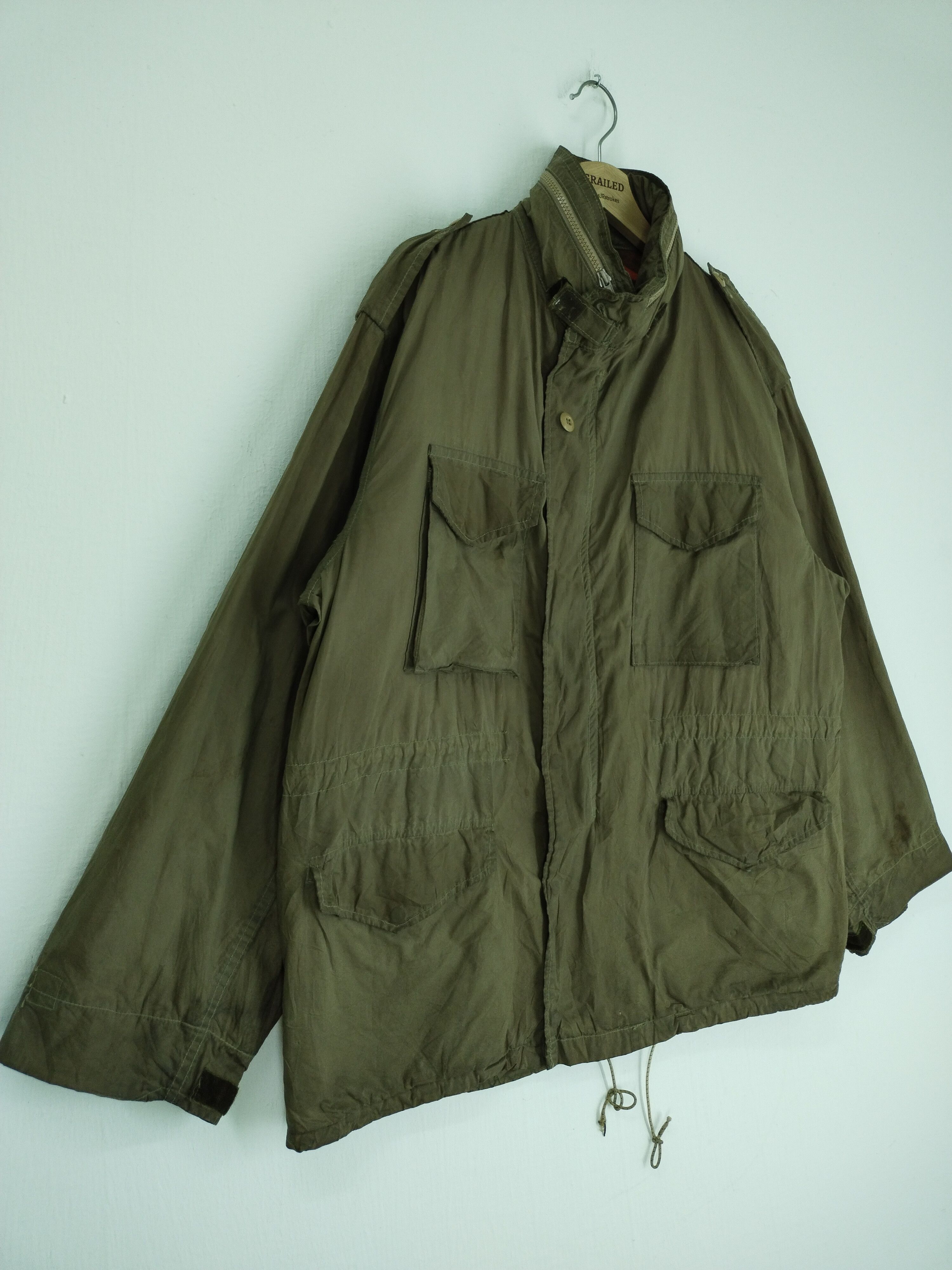 Denime × Japanese Brand VINTAGE DENIME MILITARY JACKET Size US L / EU 52-54 / 3 - 4 Thumbnail
