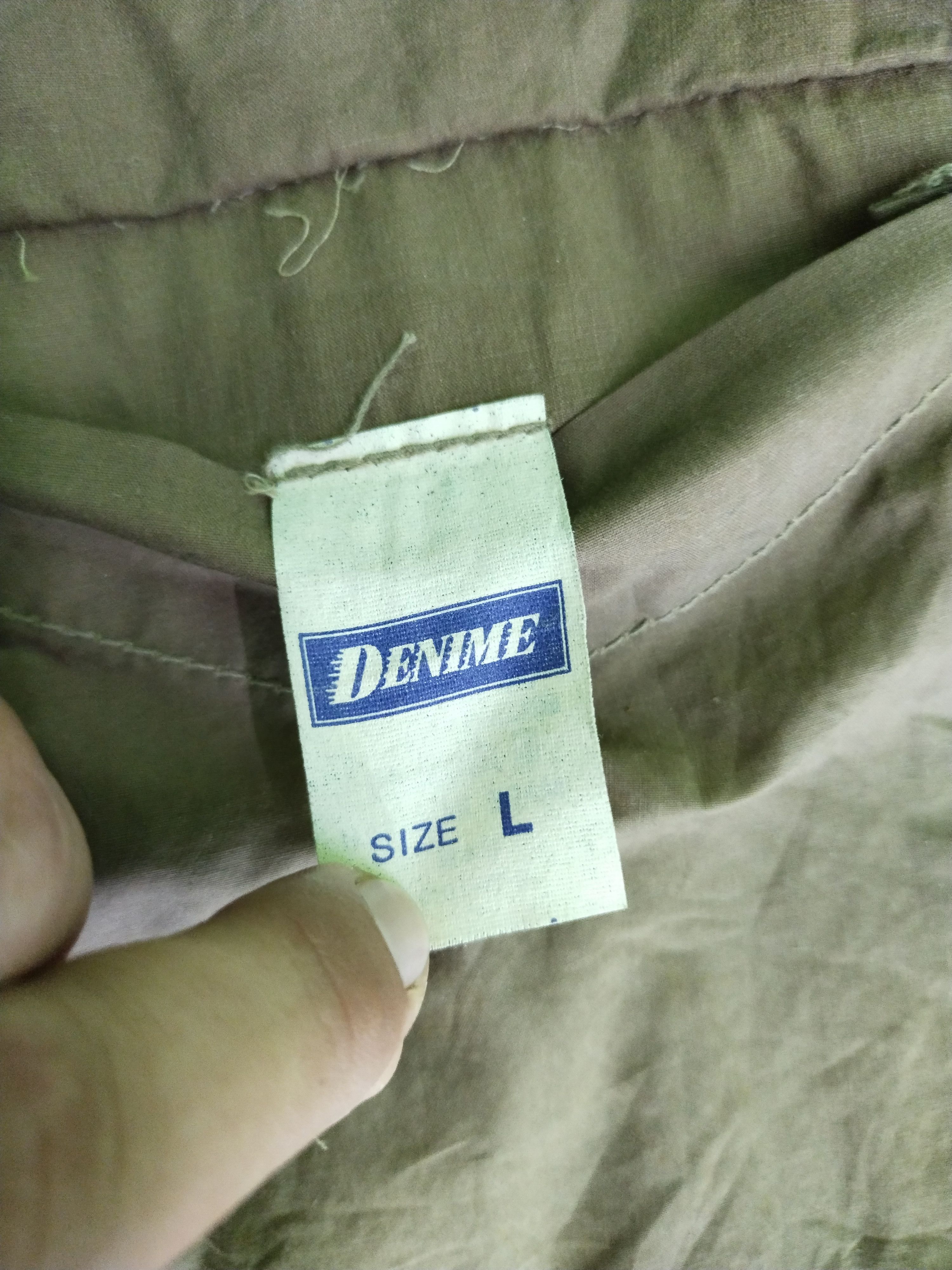 Denime × Japanese Brand VINTAGE DENIME MILITARY JACKET Size US L / EU 52-54 / 3 - 14 Thumbnail