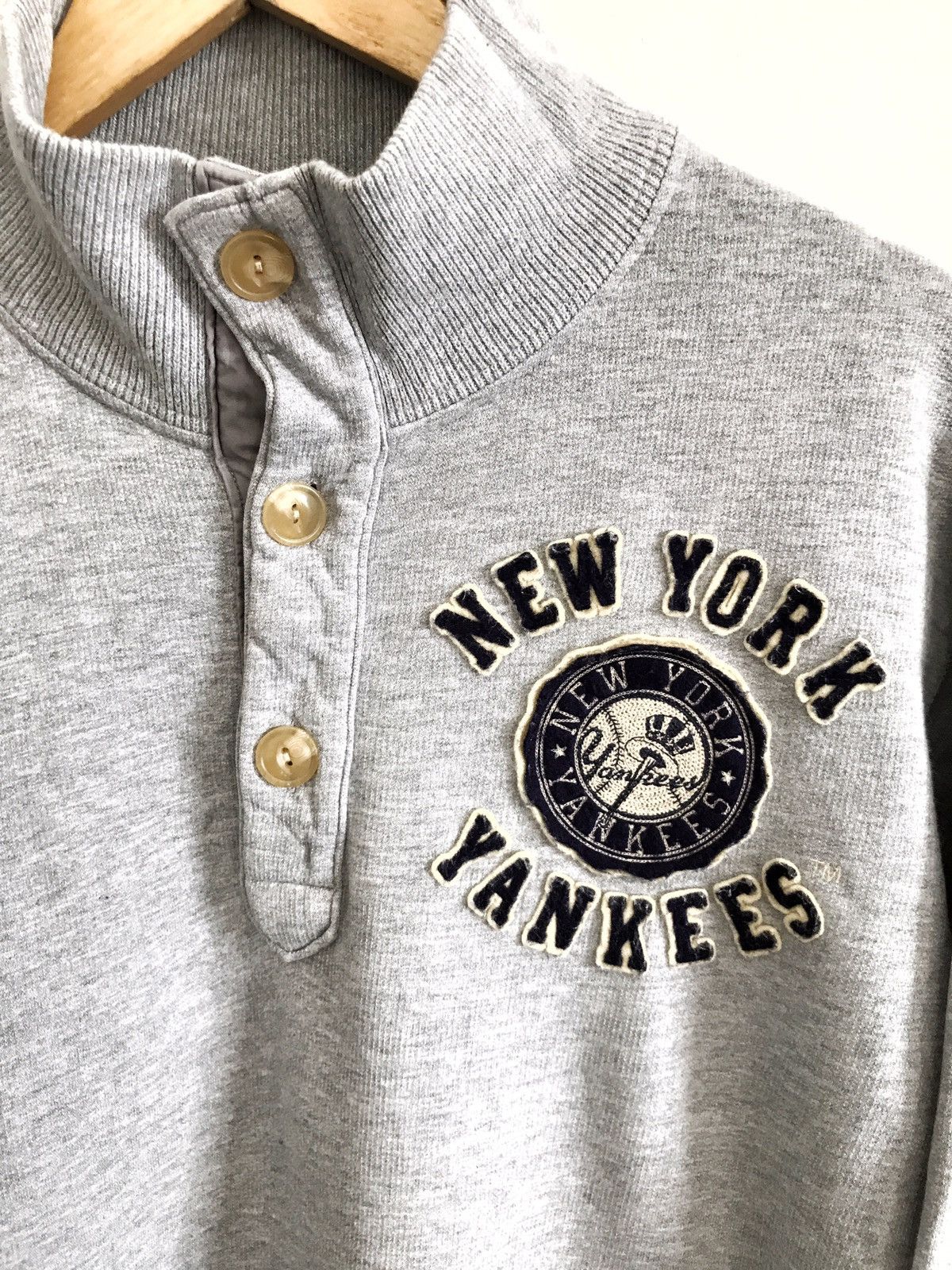 New York Yankees × Uniqlo Vintage Major League Baseball New York Yankees Sweatshirt Size US L / EU 52-54 / 3 - 4 Thumbnail